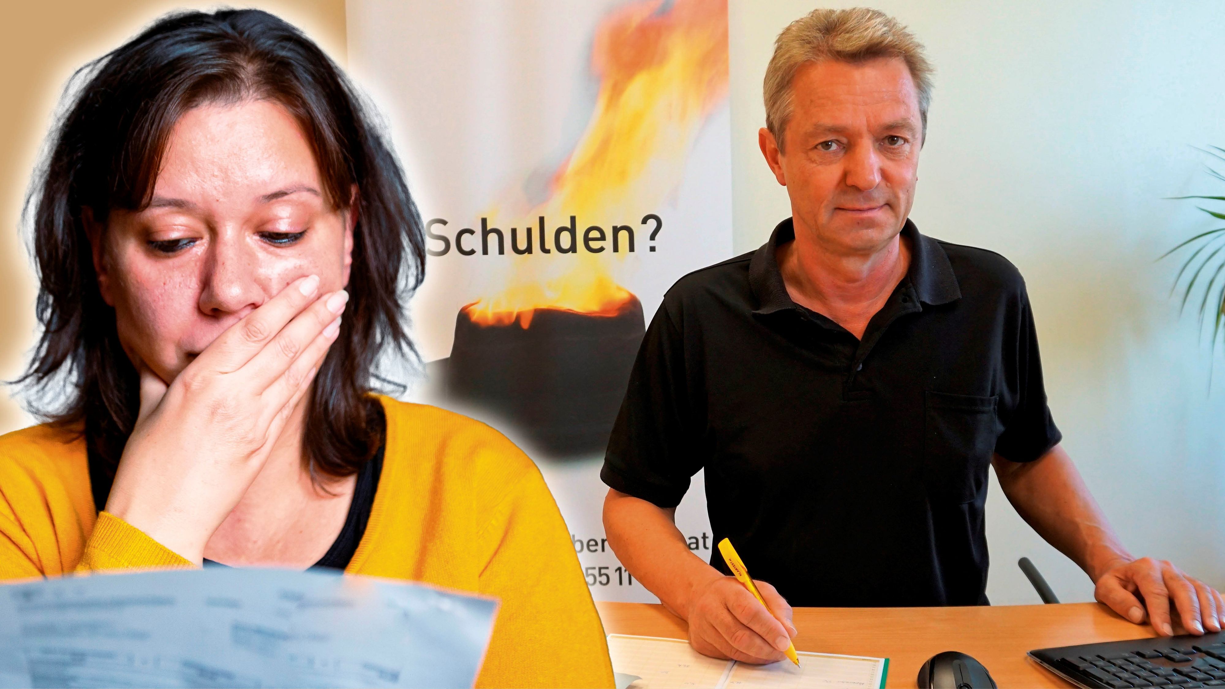 Thomas Berghuber von der Schuldnerberatung OÖ berät Betroffene. (Symbolbild)