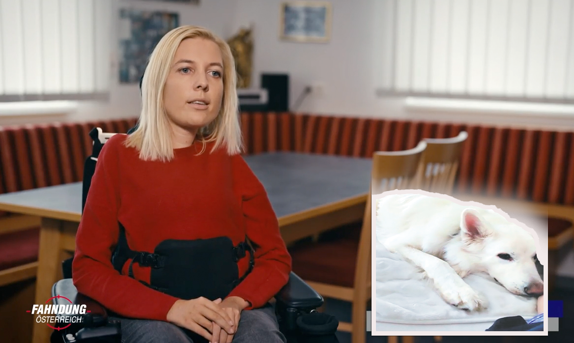 Christina Holmes hätte ihren Assistenzhund 