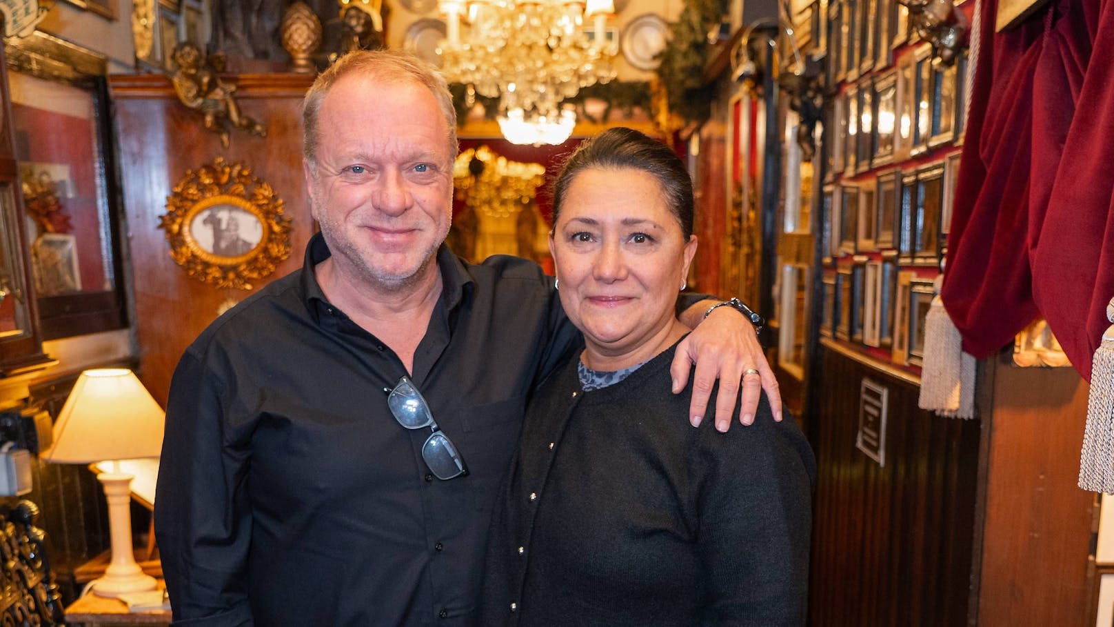 Reinhard Nowak mit seiner Frau Arzu