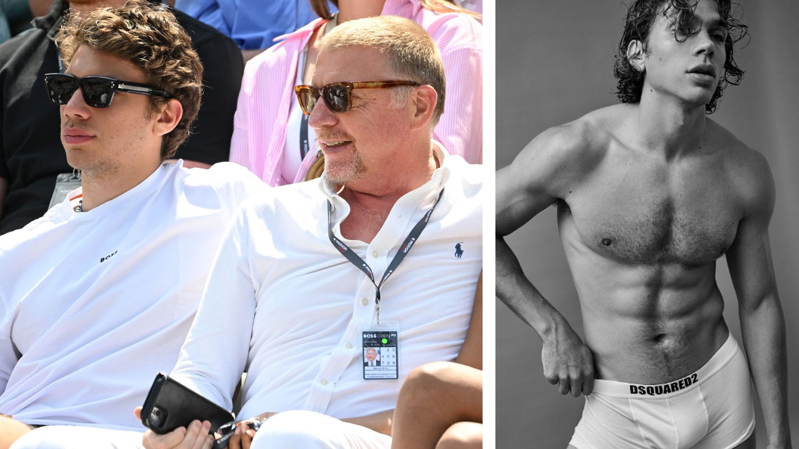 Boris Beckers Sohn Elias startet als Model durch.