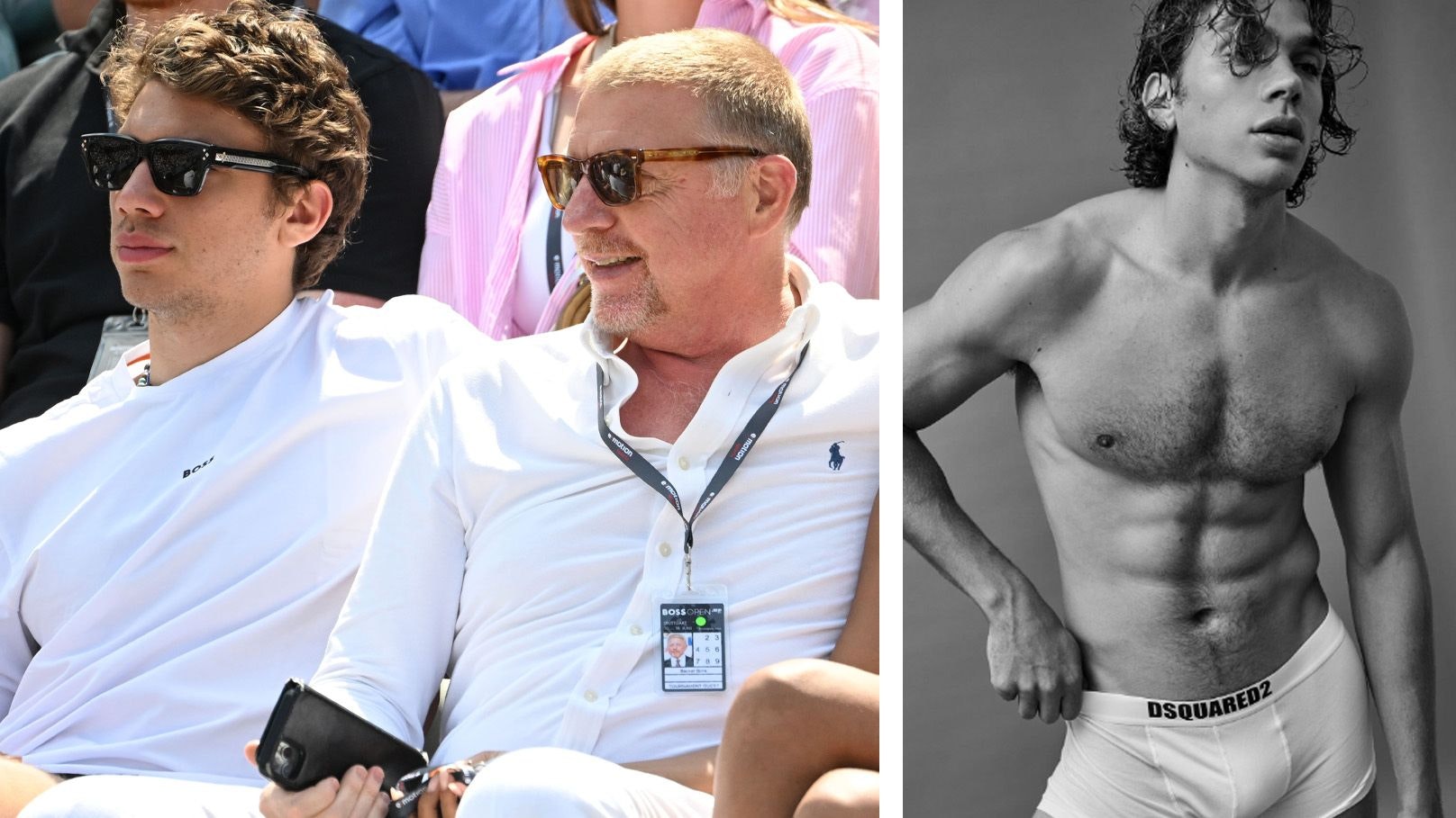 Boris Beckers Sohn Elias startet als Model durch.