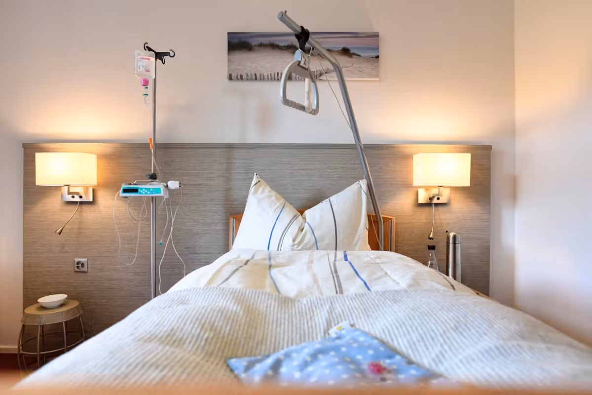 Eine junge Holländerin wollte per Todesspritze sterben, entschied sich aber im Spital um (Symbolbild aus einem Schweizer Hospiz).