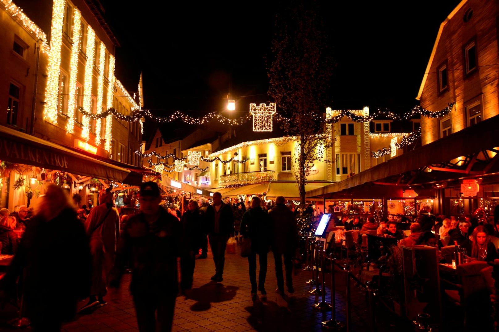 Platz 10: Weihnachtsmarkt Valkenburg, Niederlande, 15. November 2024 – 5. Januar 2025