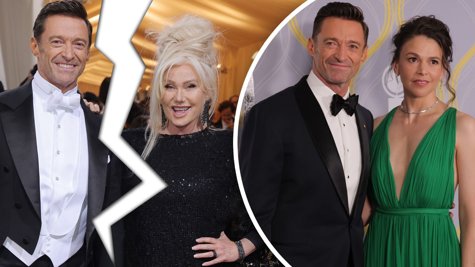 Hugh Jackman soll sich wegen Sutton Foster von seiner Frau getrennt haben.