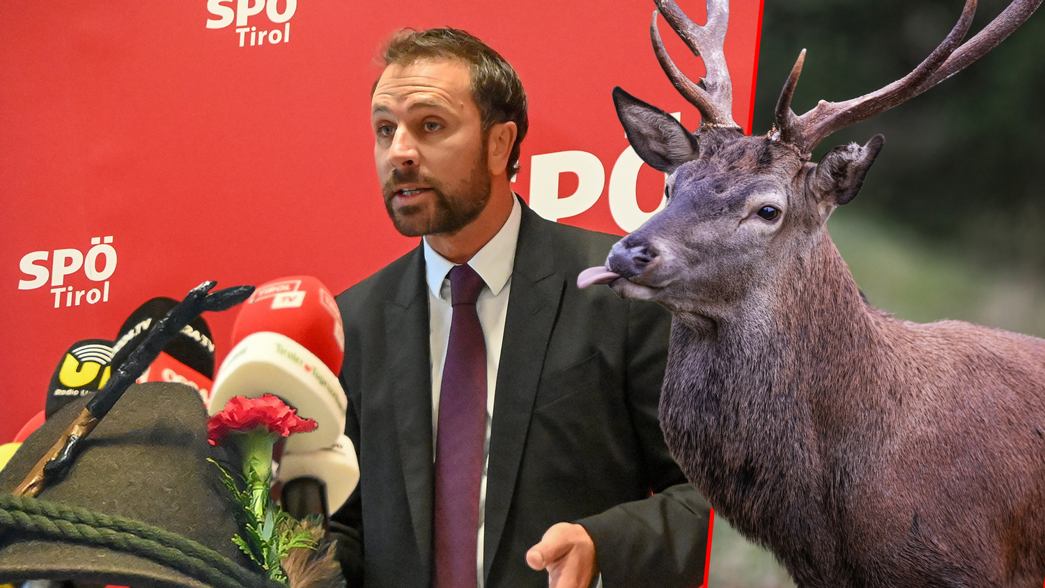 Tirols Landeshauptmann-Stellvertreter und SP-Chef kündigte nach brisanter Hirschjagd seinen Rückzug aus diesen Ämtern an. Im Tiroler Landtag bleibt er.