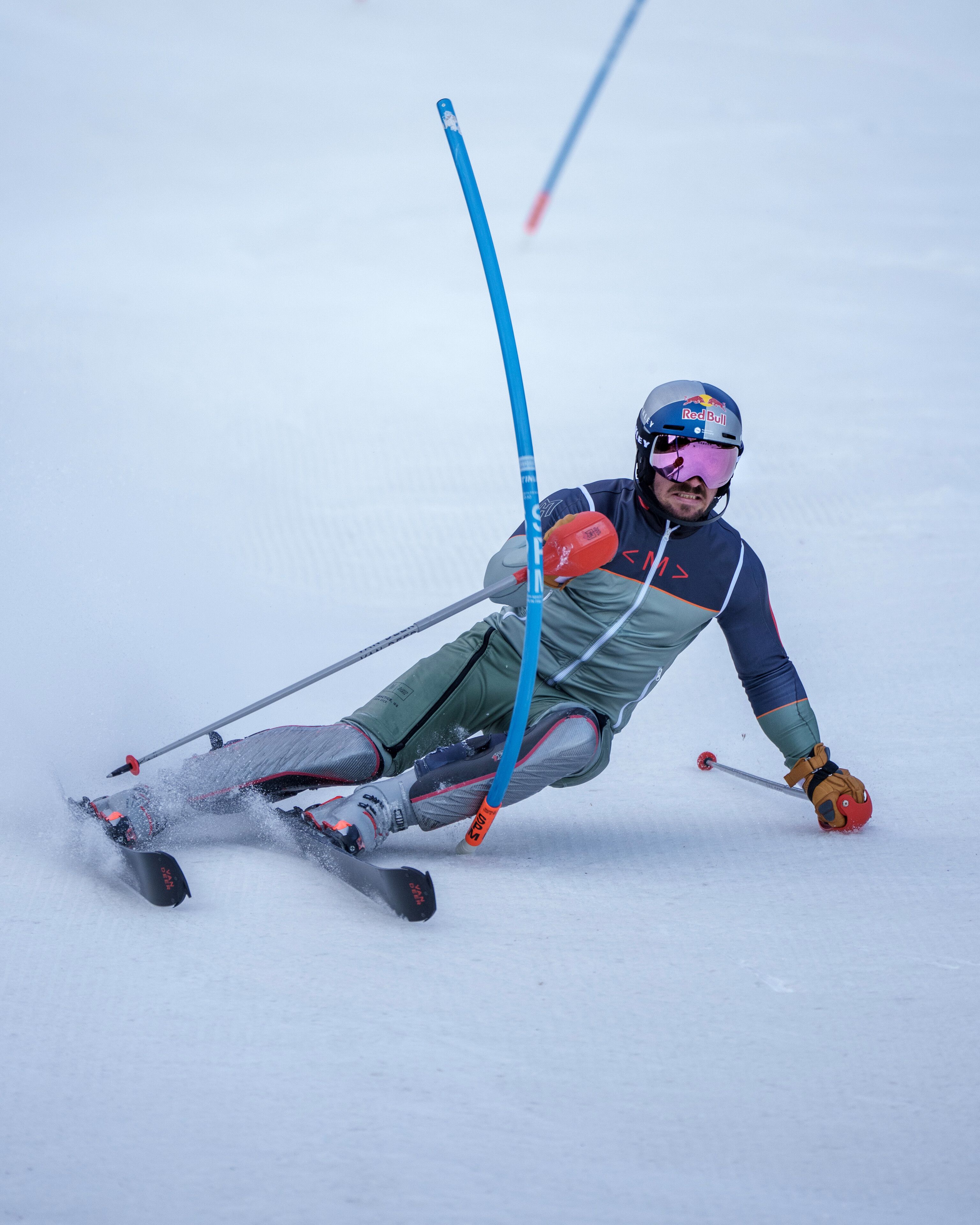 Marcel Hirscher beim Slalom-Training auf der Reiteralm
