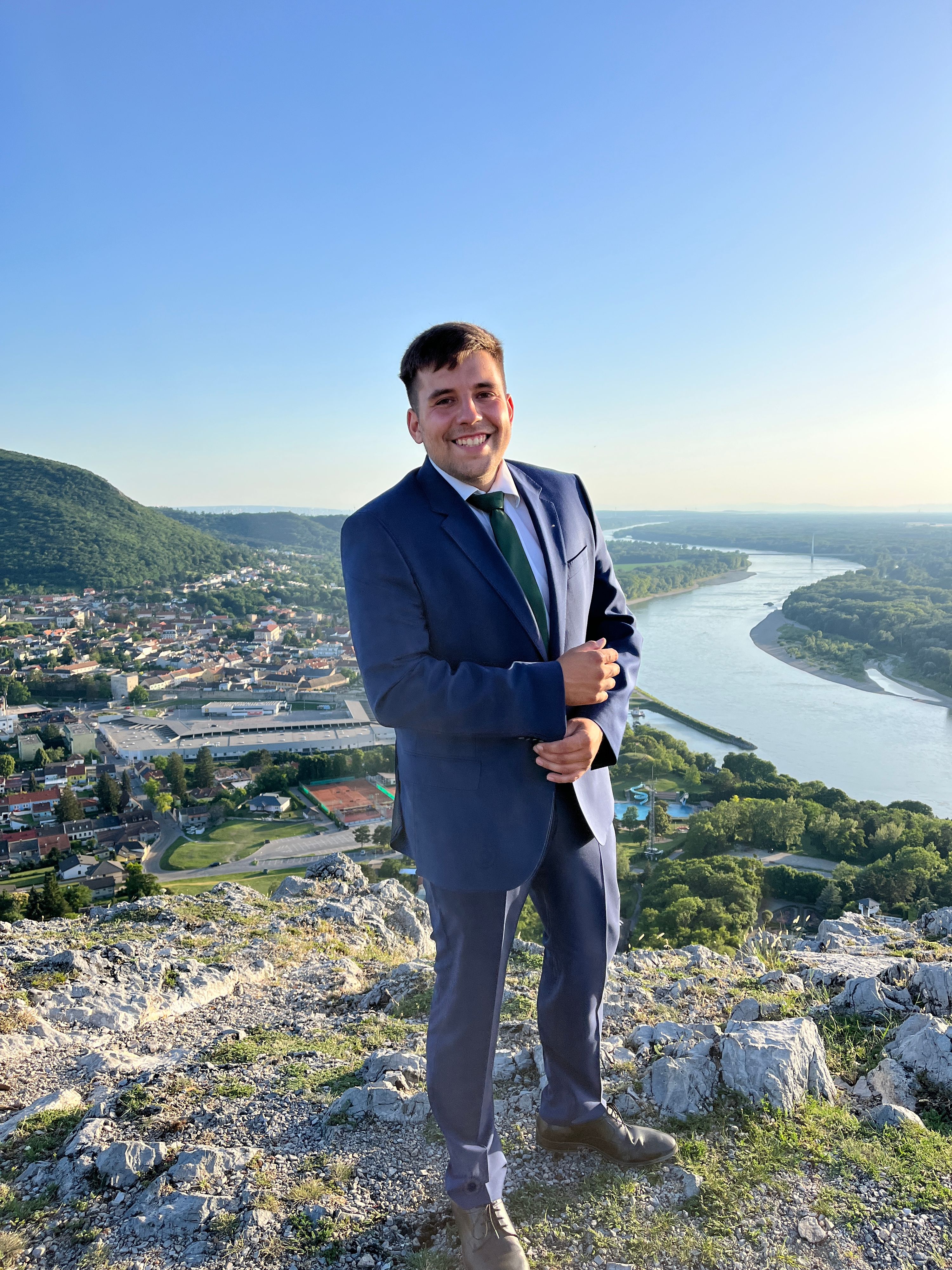 Johannes Gumprecht, der jüngst Bürgermeister Österreichs.