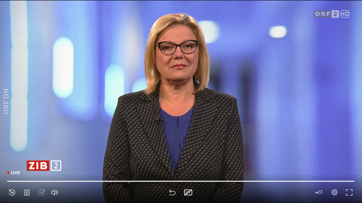 Politikwissenschaftlerin Kathrin Stainer-Hämmerle am späten Mittwochabend in der ORF-
