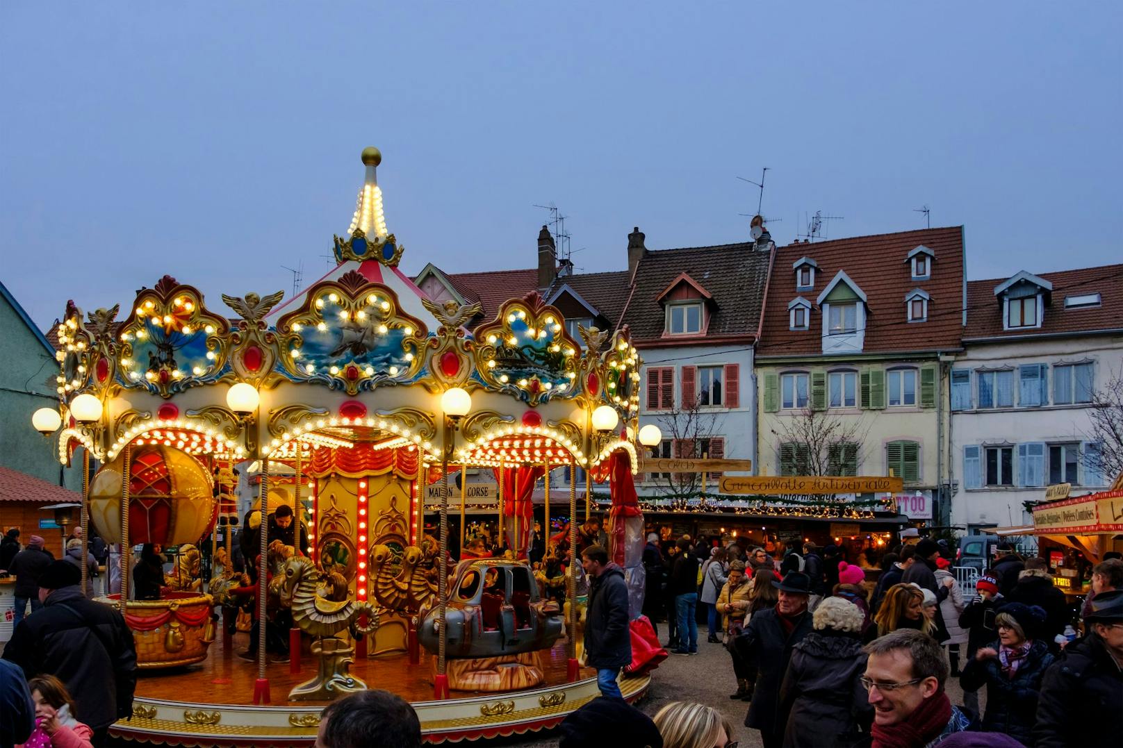 Platz 5: Weihnachtsmarkt in Montbéliard, Frankreich, 23. November 2024 – 24. Dezember 2024