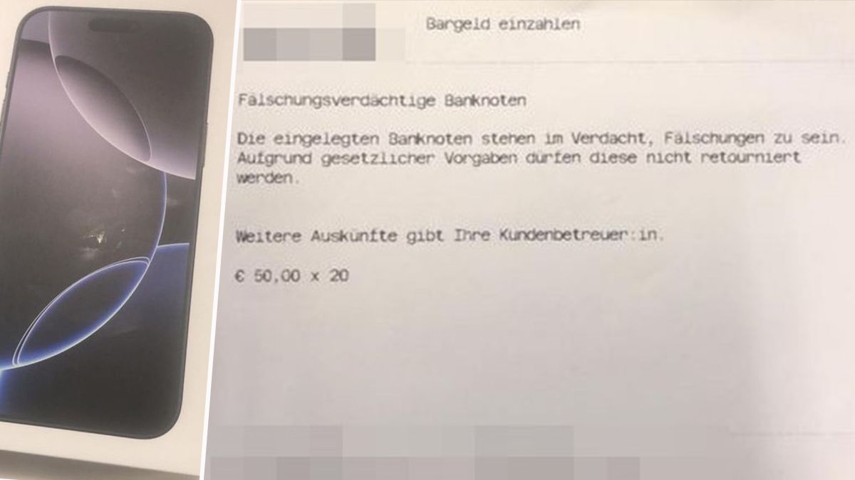 Wiener verkauft iPhone 16, kassiert nur Falschgeld