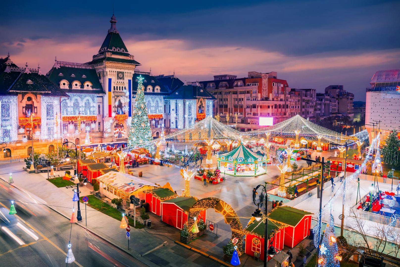 Platz 2: Craiova Weihnachtsmarkt, Rumänien, 15. November 2024 – 5. Januar 2025