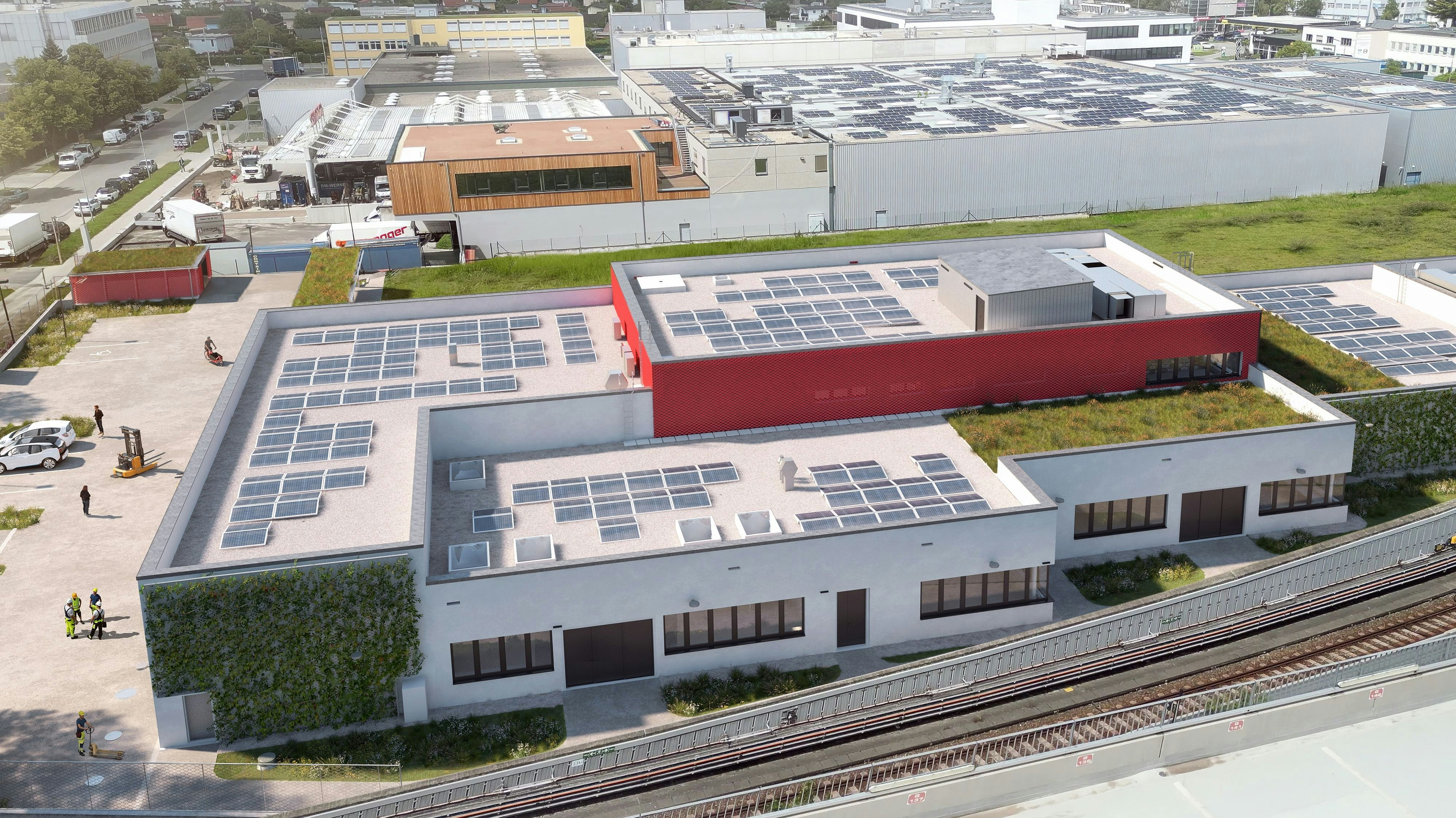 Im November erfolgte der Baustart für "Werkstätte der Zukunft"