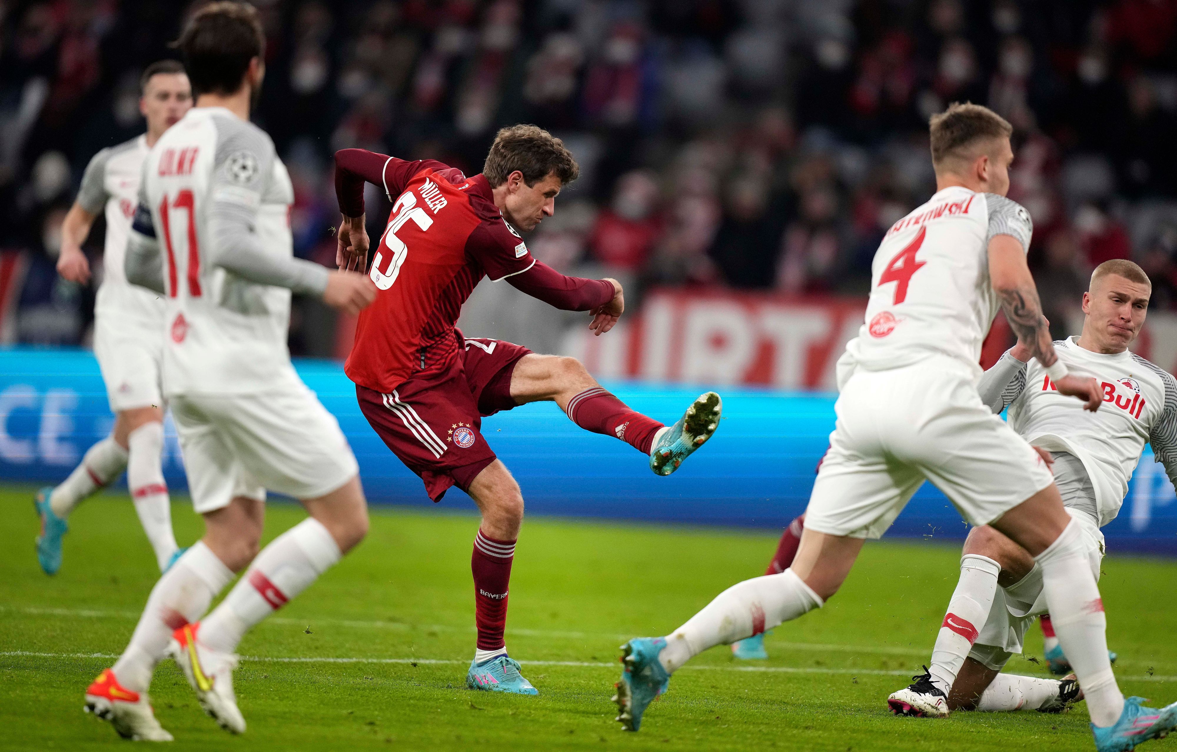 Thomas Müller und die Bayern kommen nach Salzburg