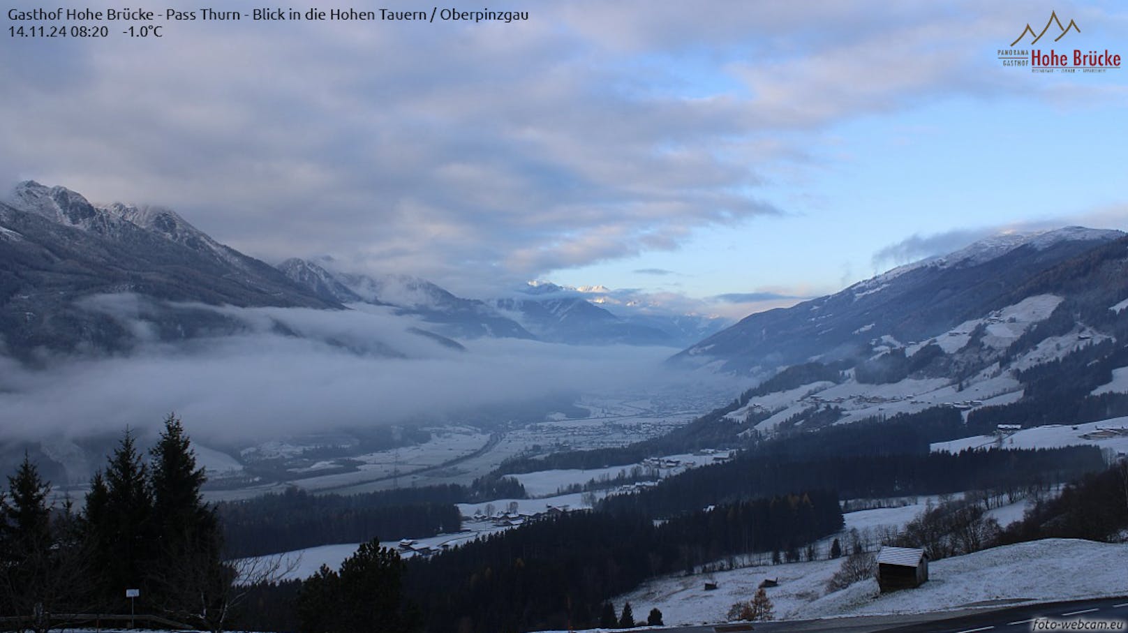 Vor allem in Salzburg und Tirol wachten viele Bewohner zu einer Schneedecke auf.