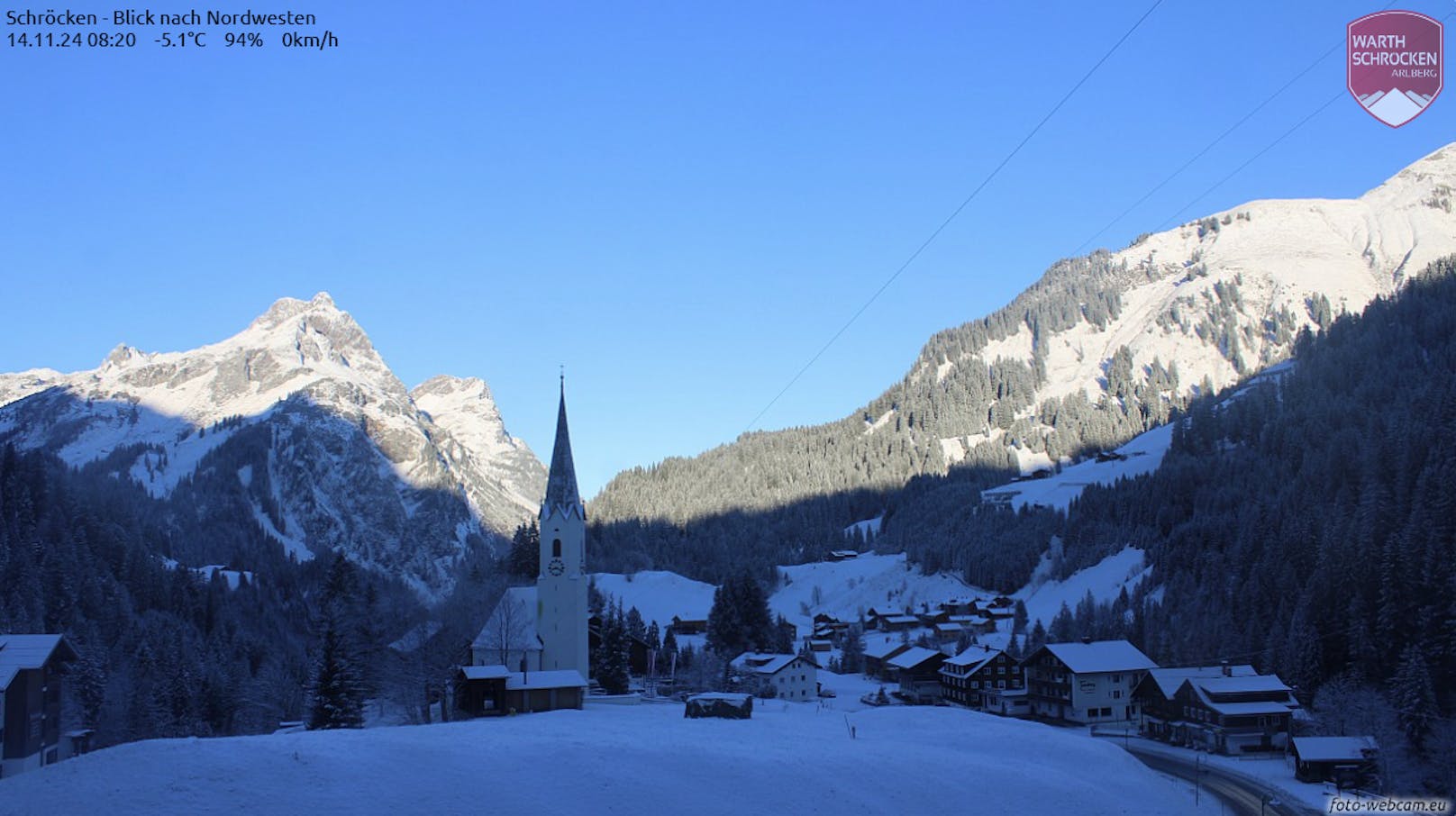 Vor allem in Salzburg und Tirol wachten viele Bewohner zu einer Schneedecke auf.