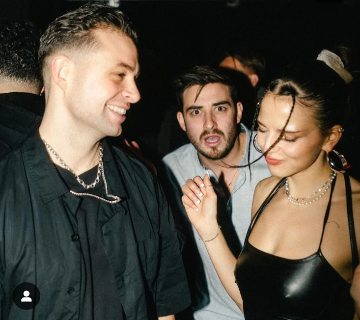 Bereits Ende 2022 veröffentlichte Nina dieses Foto mit Emil: 