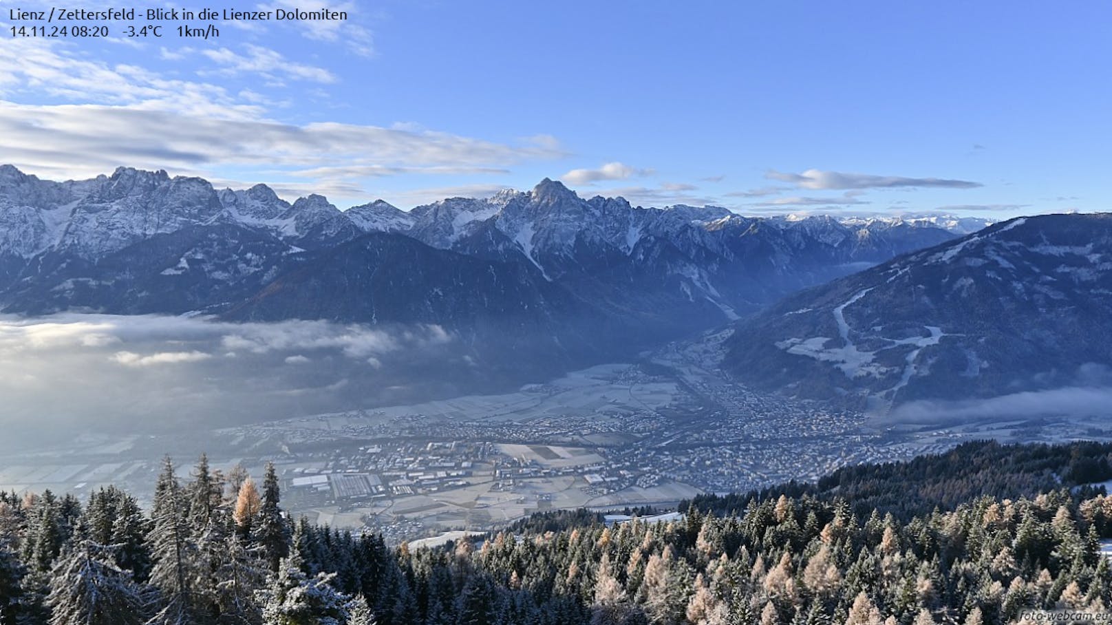 Vor allem in Salzburg und Tirol wachten viele Bewohner zu einer Schneedecke auf.