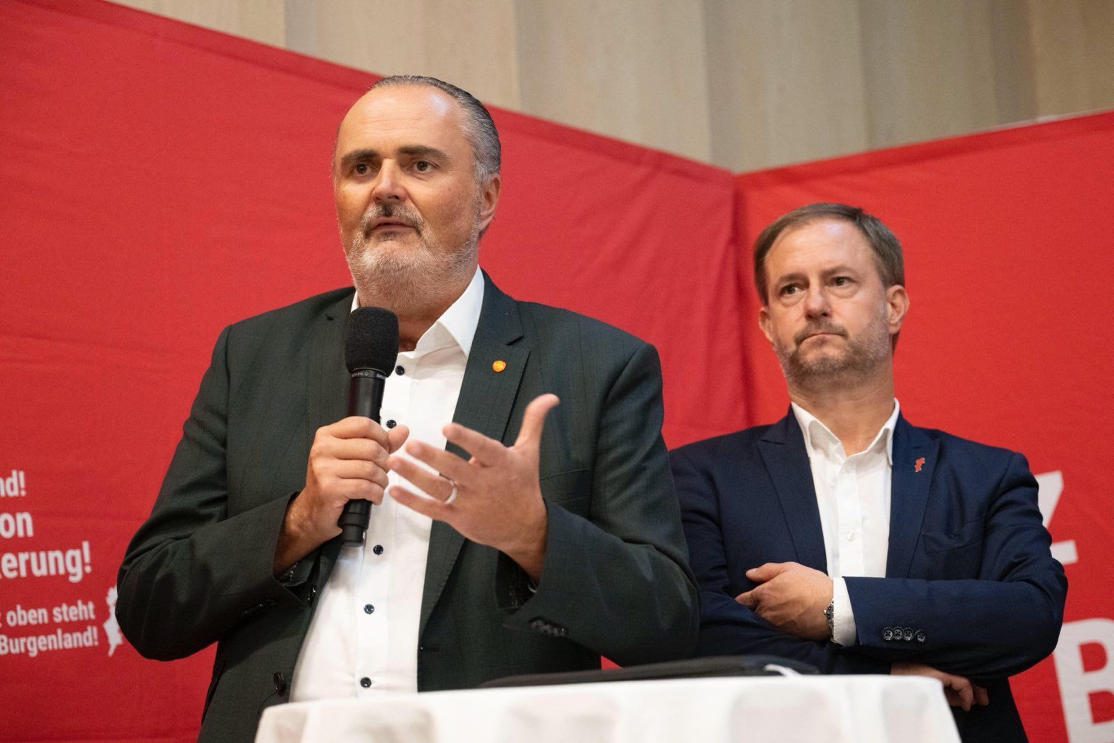 Burgenland-Chef Hans Peter Doskozil, SP-Klubobmann Roland Fürst