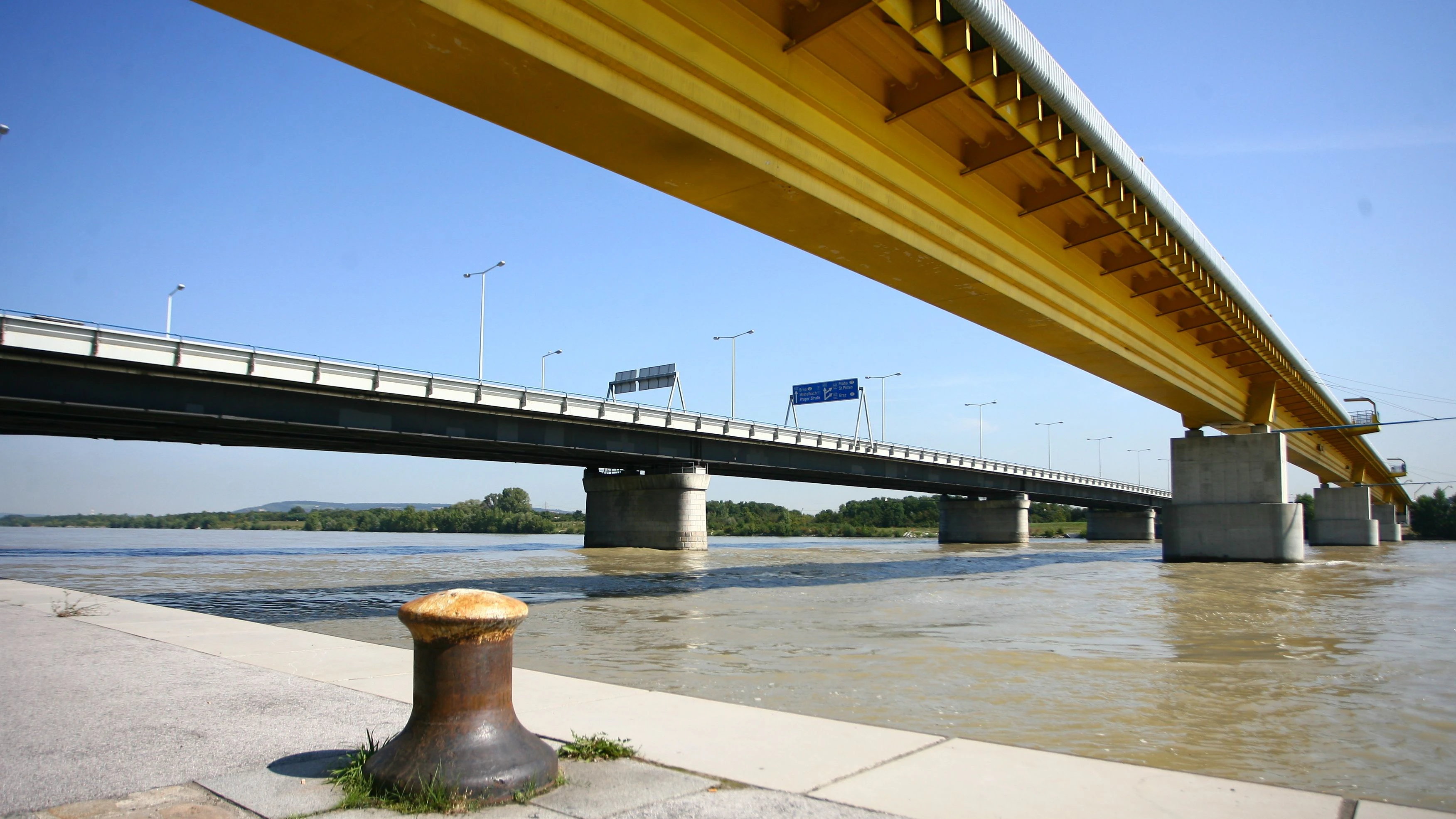 Die Nordbrücke in Wien soll saniert werden