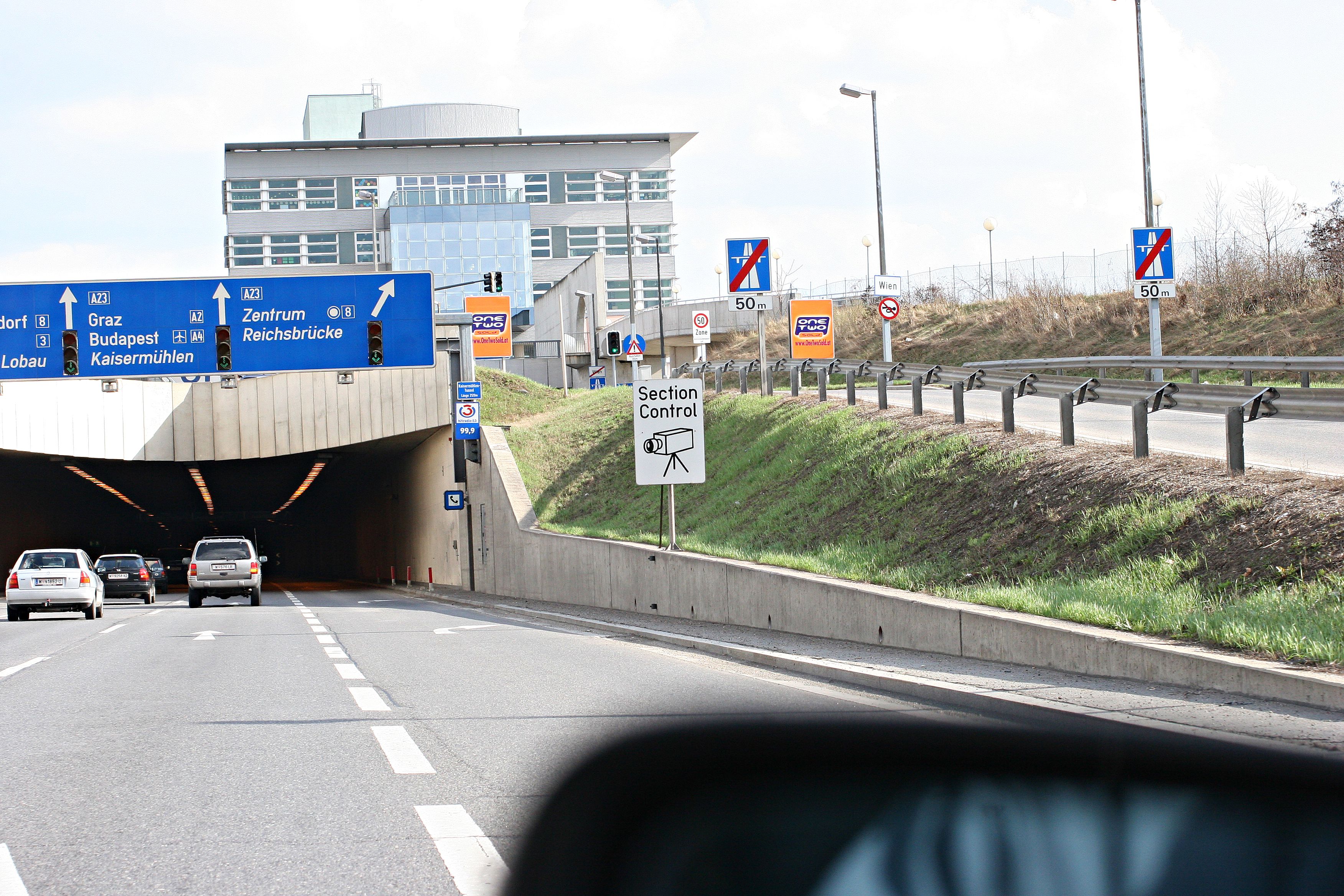 Die Section Control stand nicht dort, wo sie laut Verordnung hätte sein dürfen. (Symbolbild)