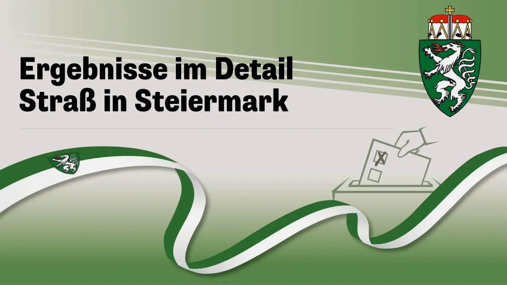 Wahl Steiermark: Ergebnis aus Straß in Steiermark