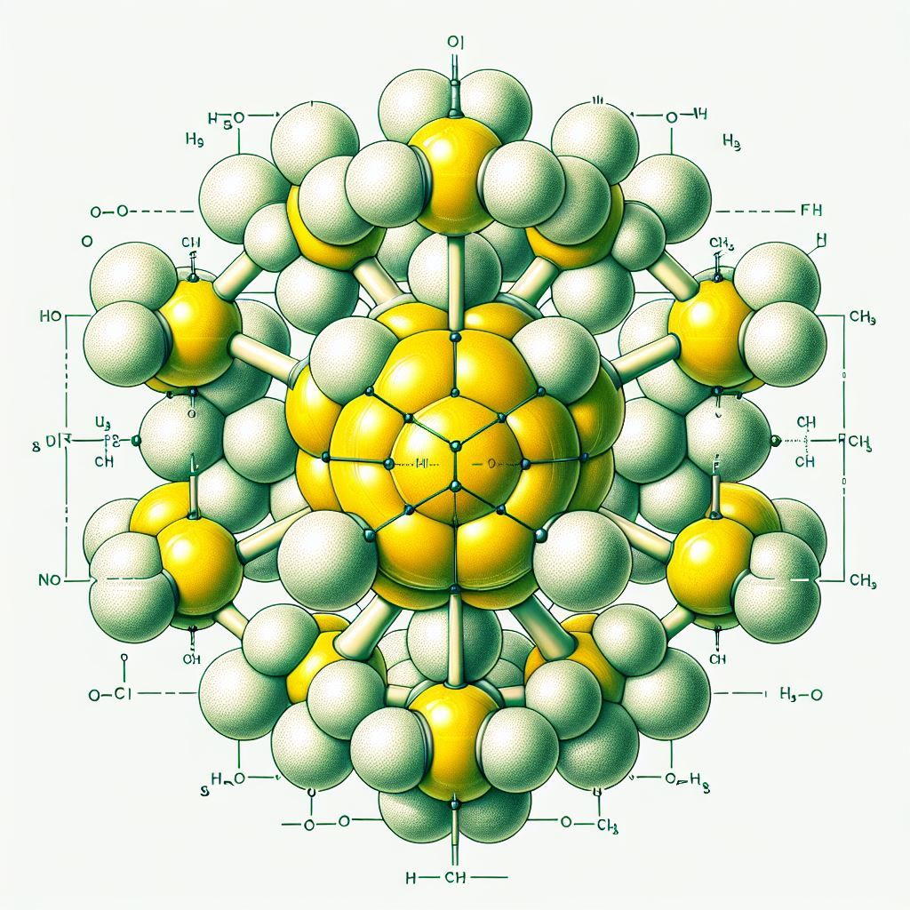 Horror-Gas: Schwefelhexafluorid, eine anorganische chemische Verbindung aus den Elementen Schwefel und Fluor.
