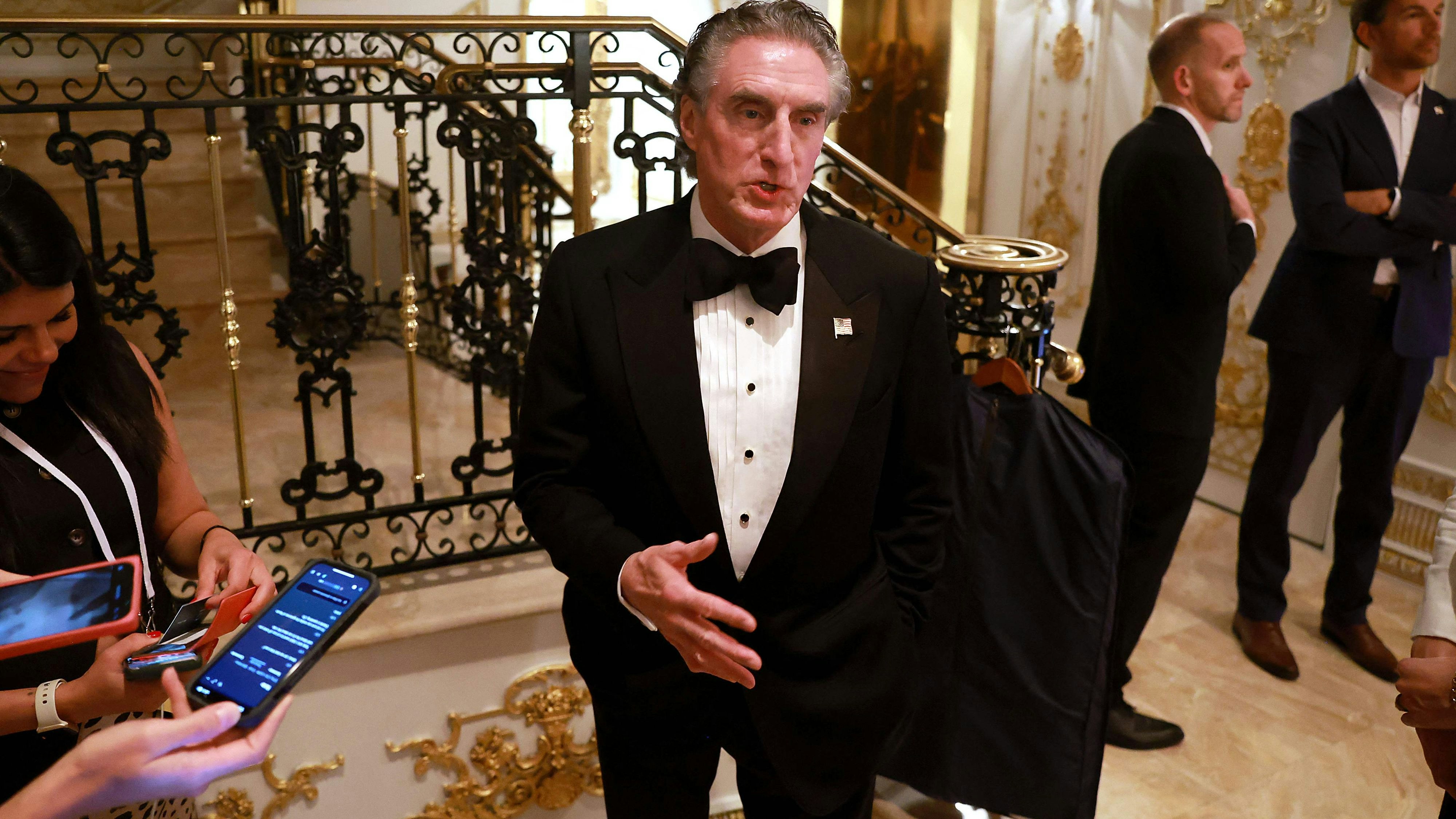 Doug Burgum, Gouverneur von North Dakota, wurde bei einer Gala auf Donald Trumps Anwesen Mar-A-Lago in Florida am 14. November als neuer Innenminister vorgestellt