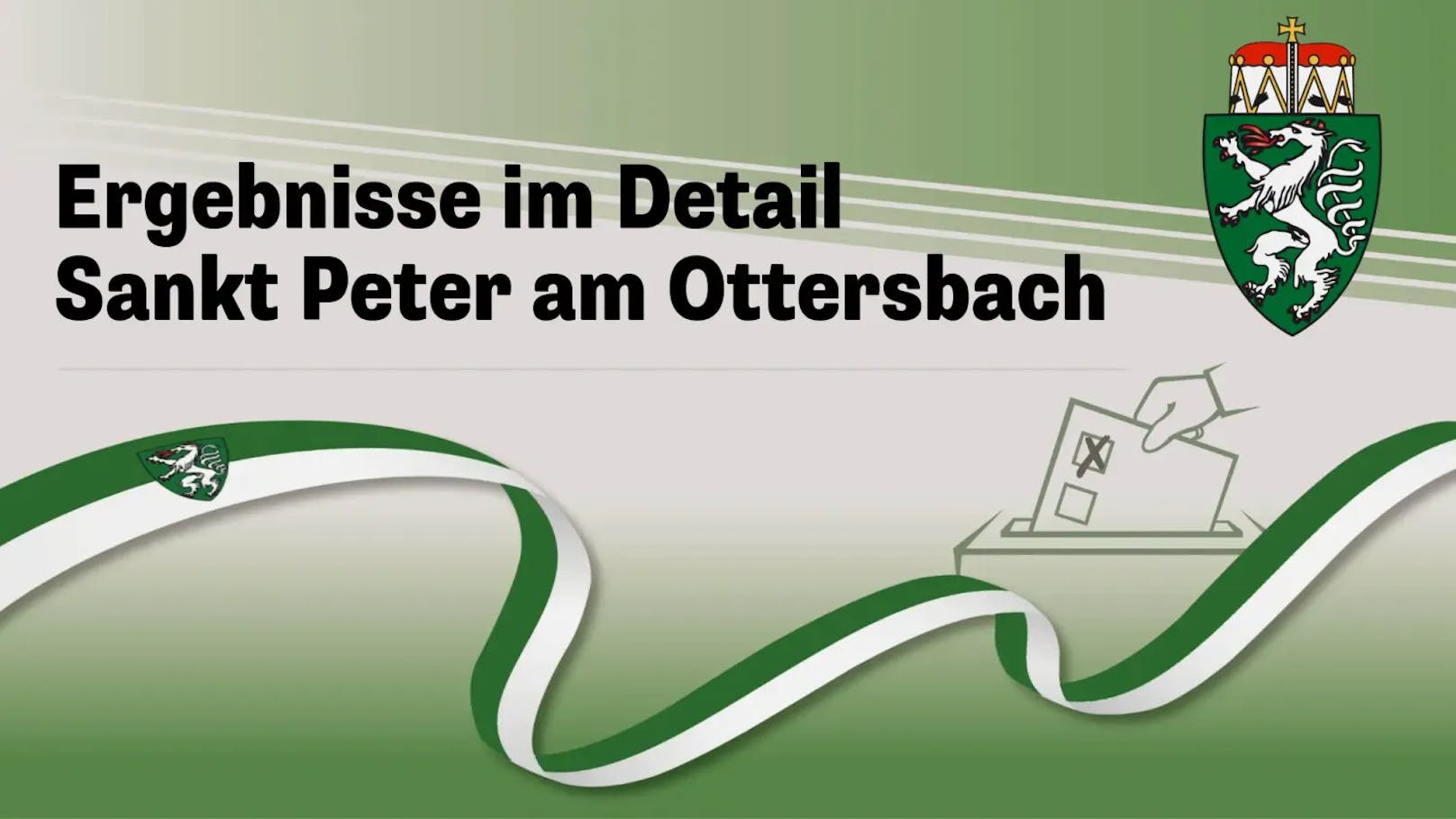 Wahl Steiermark: Ergebnis aus Sankt Peter am Ottersbach