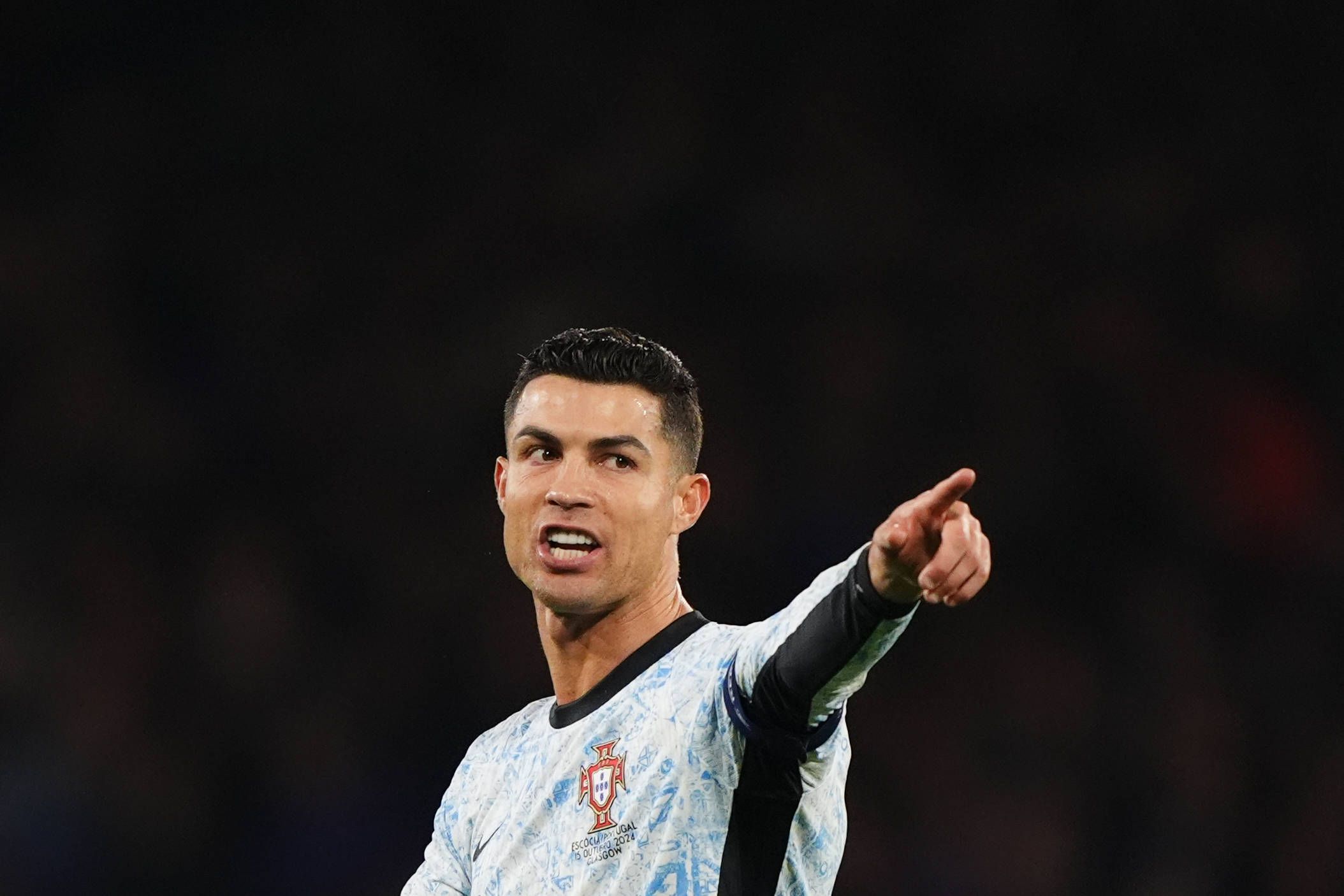 Cristiano Ronaldo ist sauer