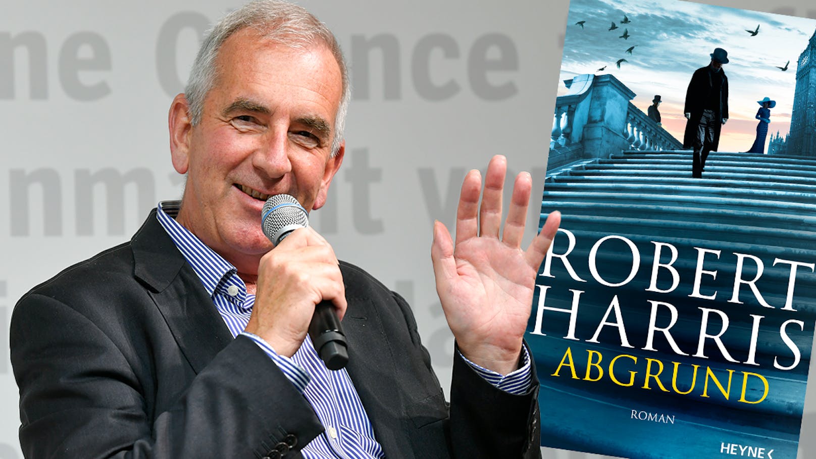 Royals sind seine Fans – Robert Harris kommt nach Wien