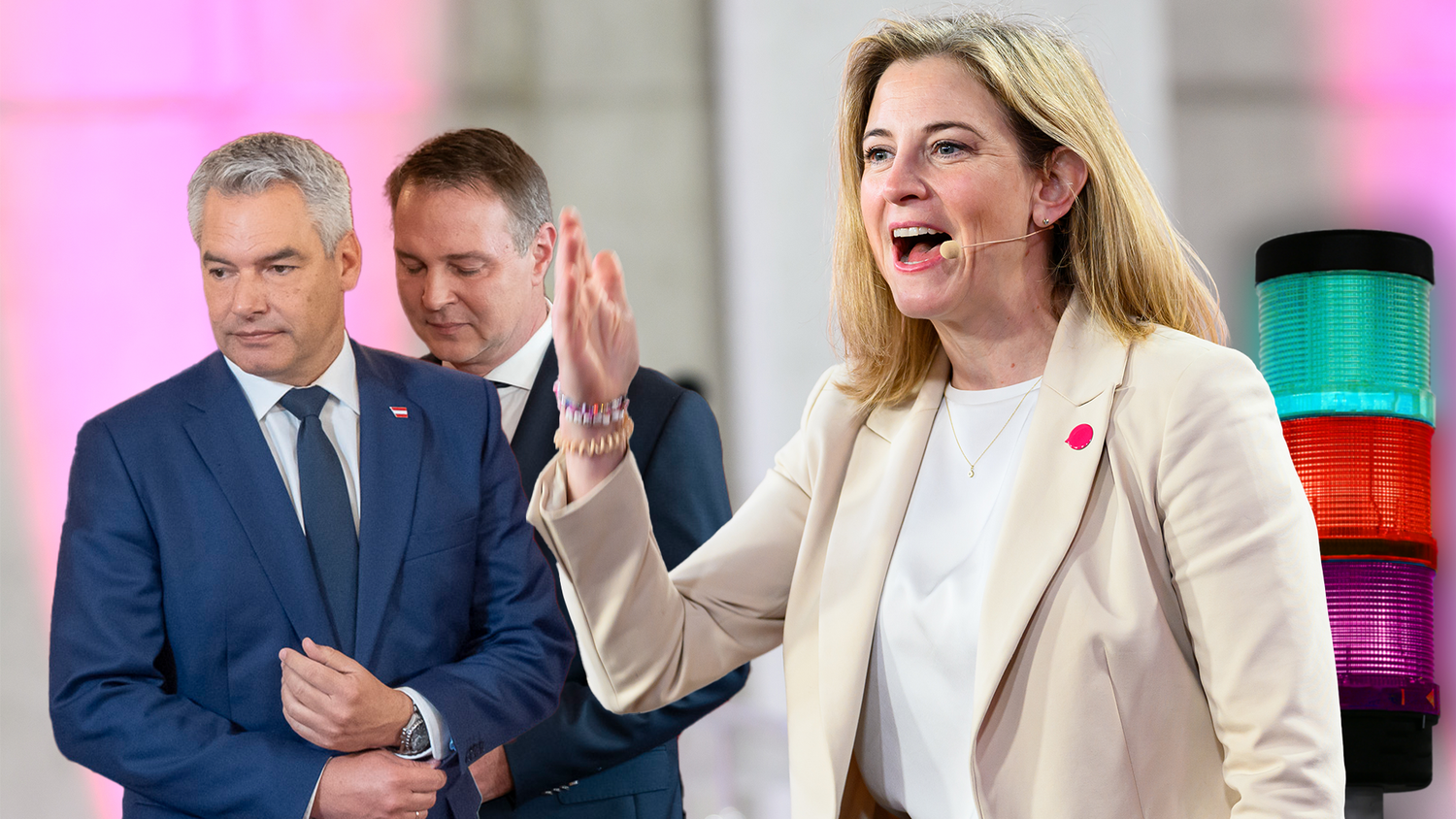 Beate Meinl-Reisinger über die Regierungsverhandlungen: 