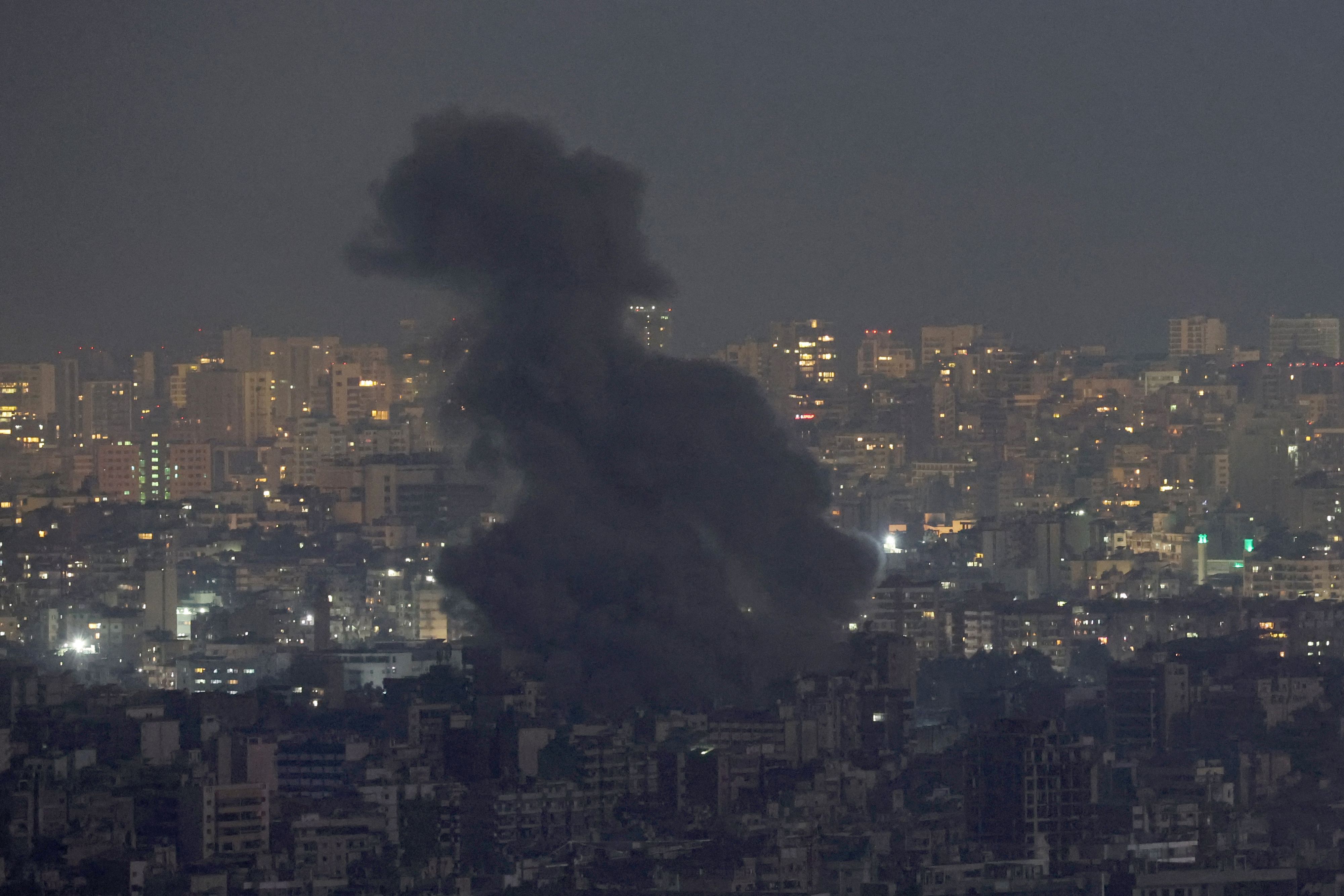 Das israelische Militär setzte seine Angriffe im Libanon fort.