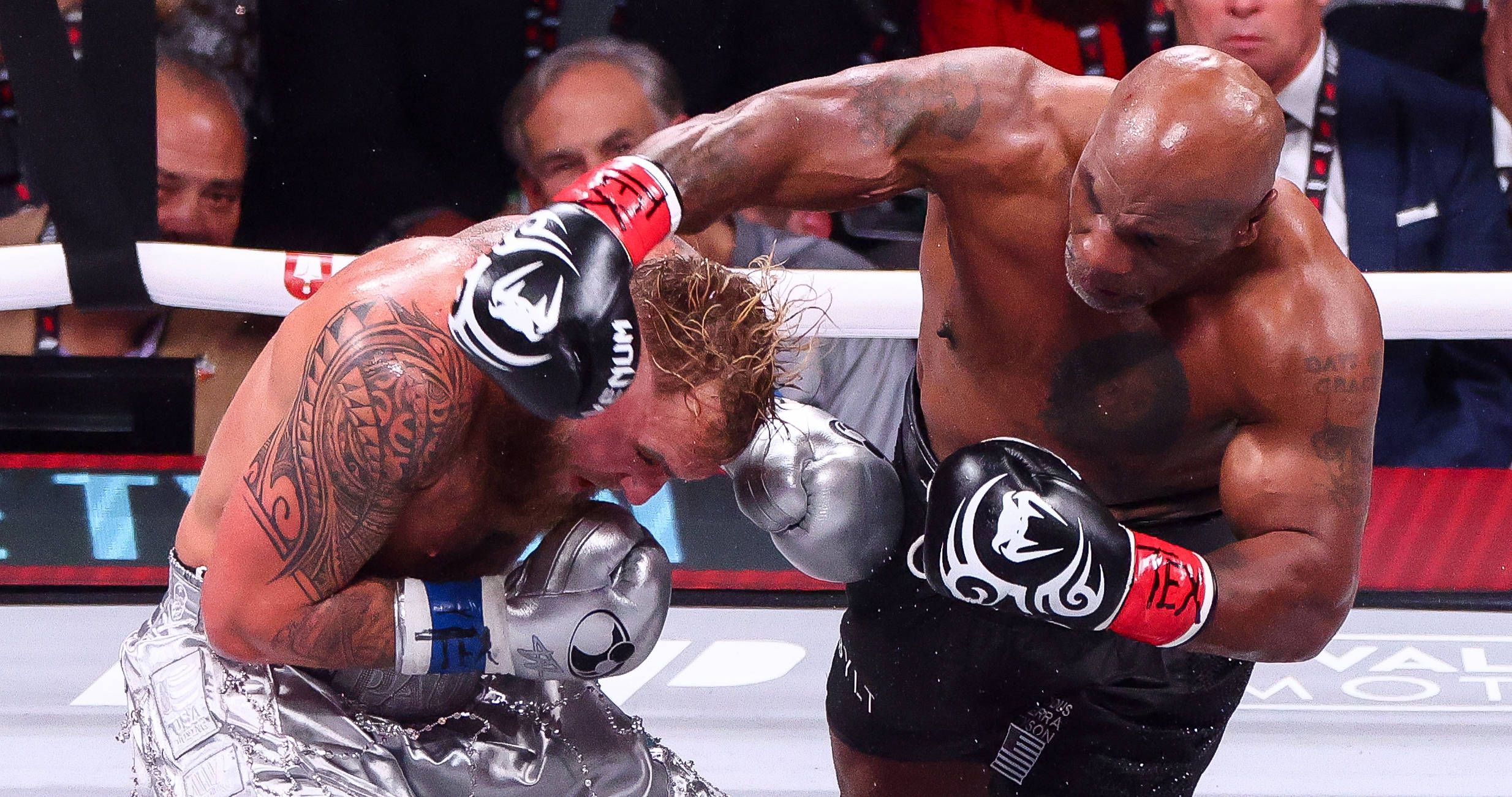 Mike Tyson gegen Jake Paul