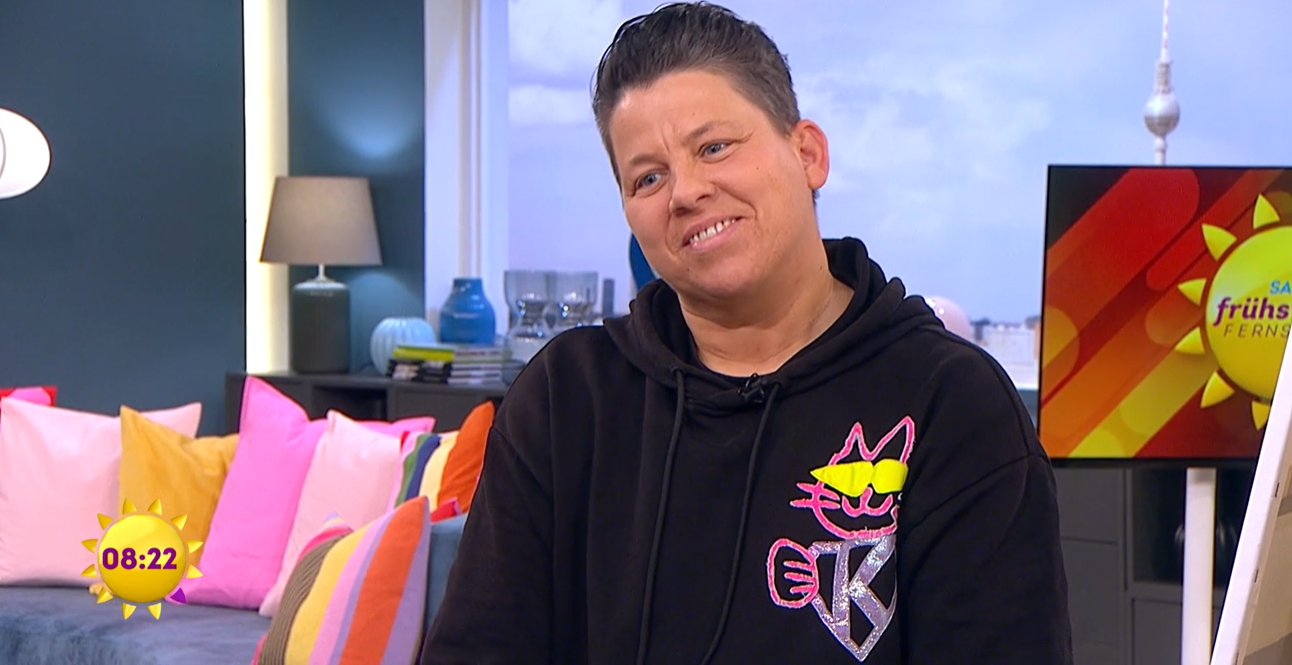 Kerstin Ott zeigt sich von ihrer verletzlichen Seite.