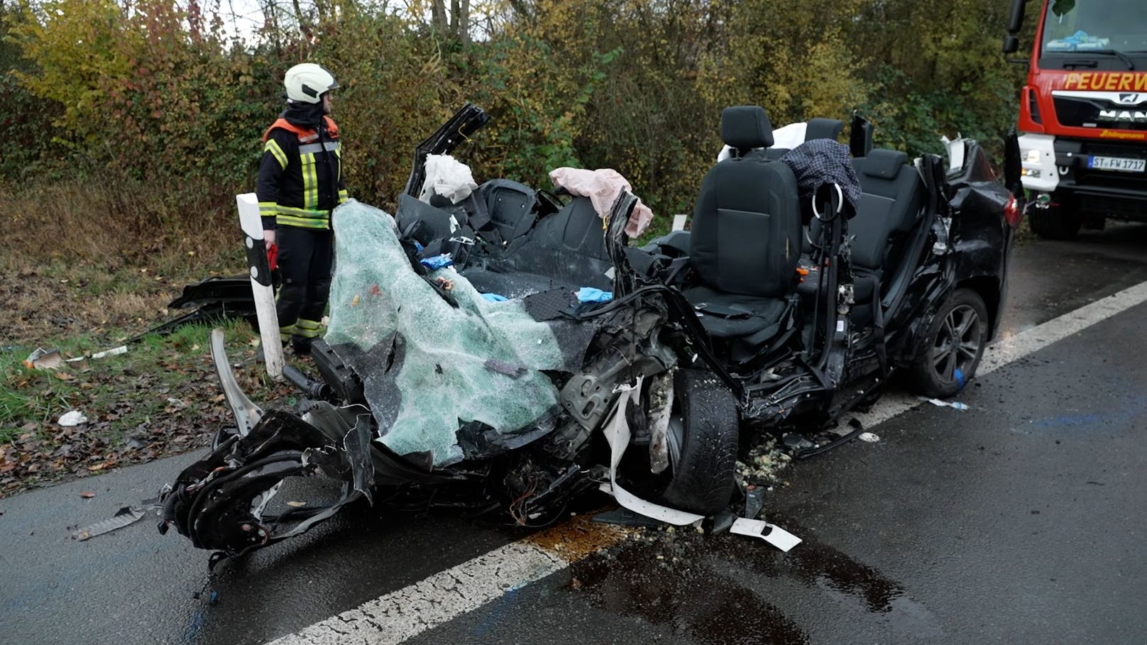 Sechs Menschen sterben bei Horror-Unfall in Deutschland