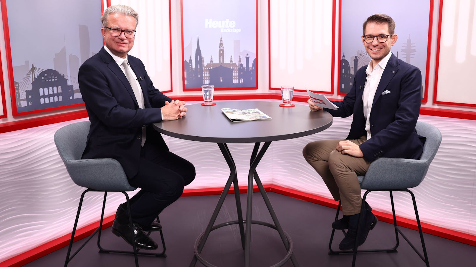 Drexler im Talk mit Clemens Oistric