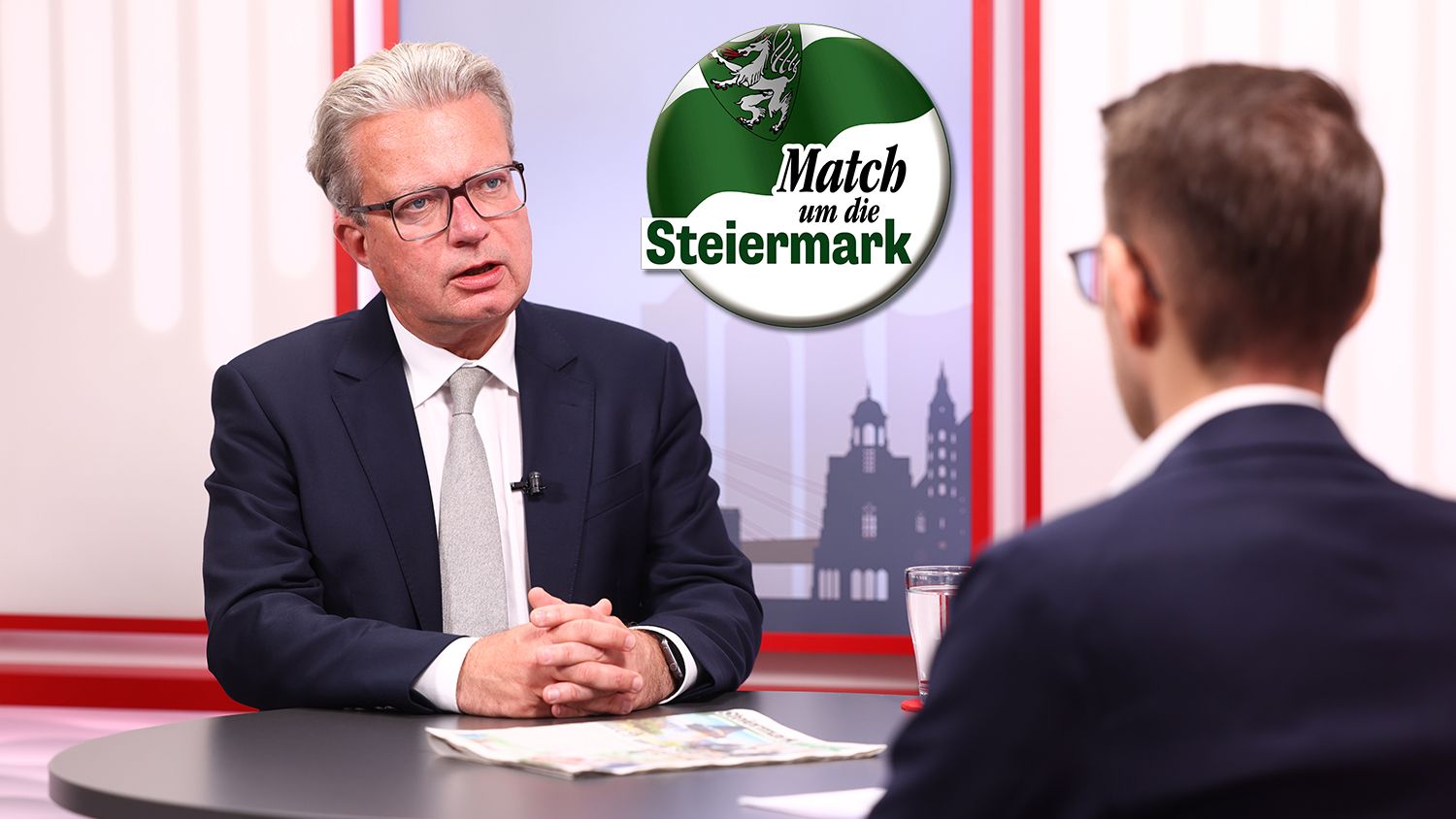 Landeshauptmann Christopher Drexler im <em>