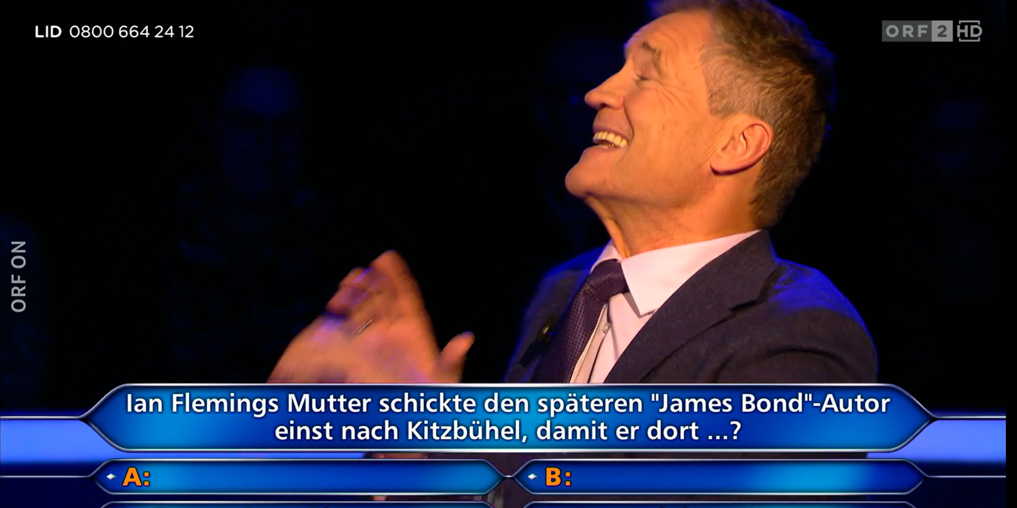 Assinger wollte keine Späßchen vom Publikum.