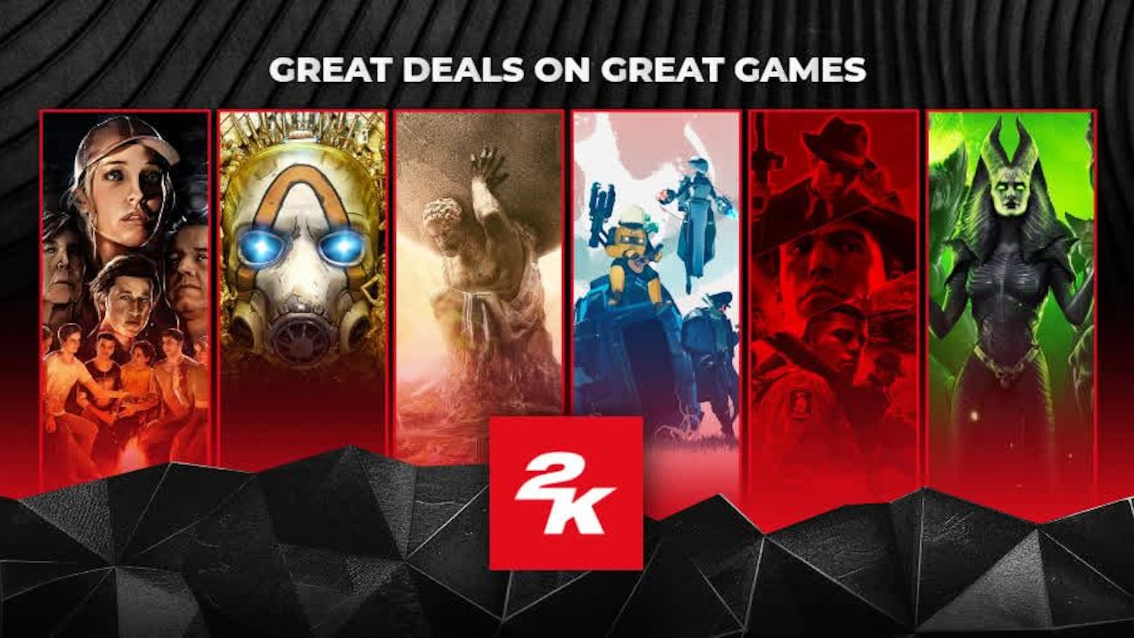 Black Friday Angebote zu den beliebtesten Spielen von 2K.