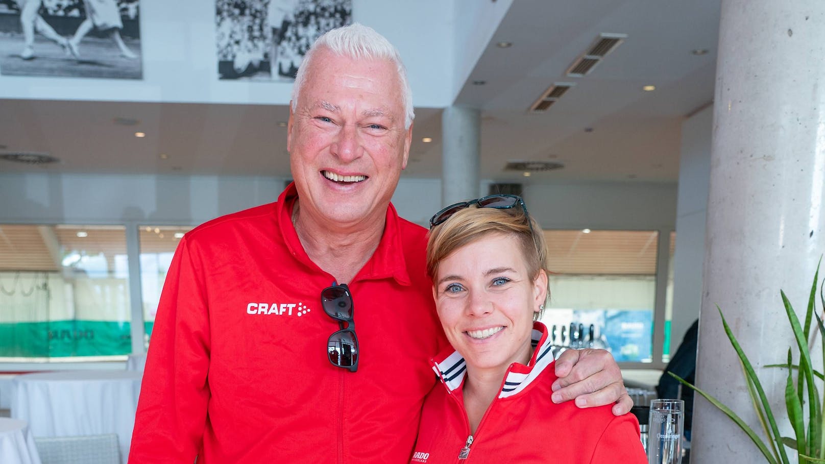 Toni Polster - hier mit Nicole Schmidhofer