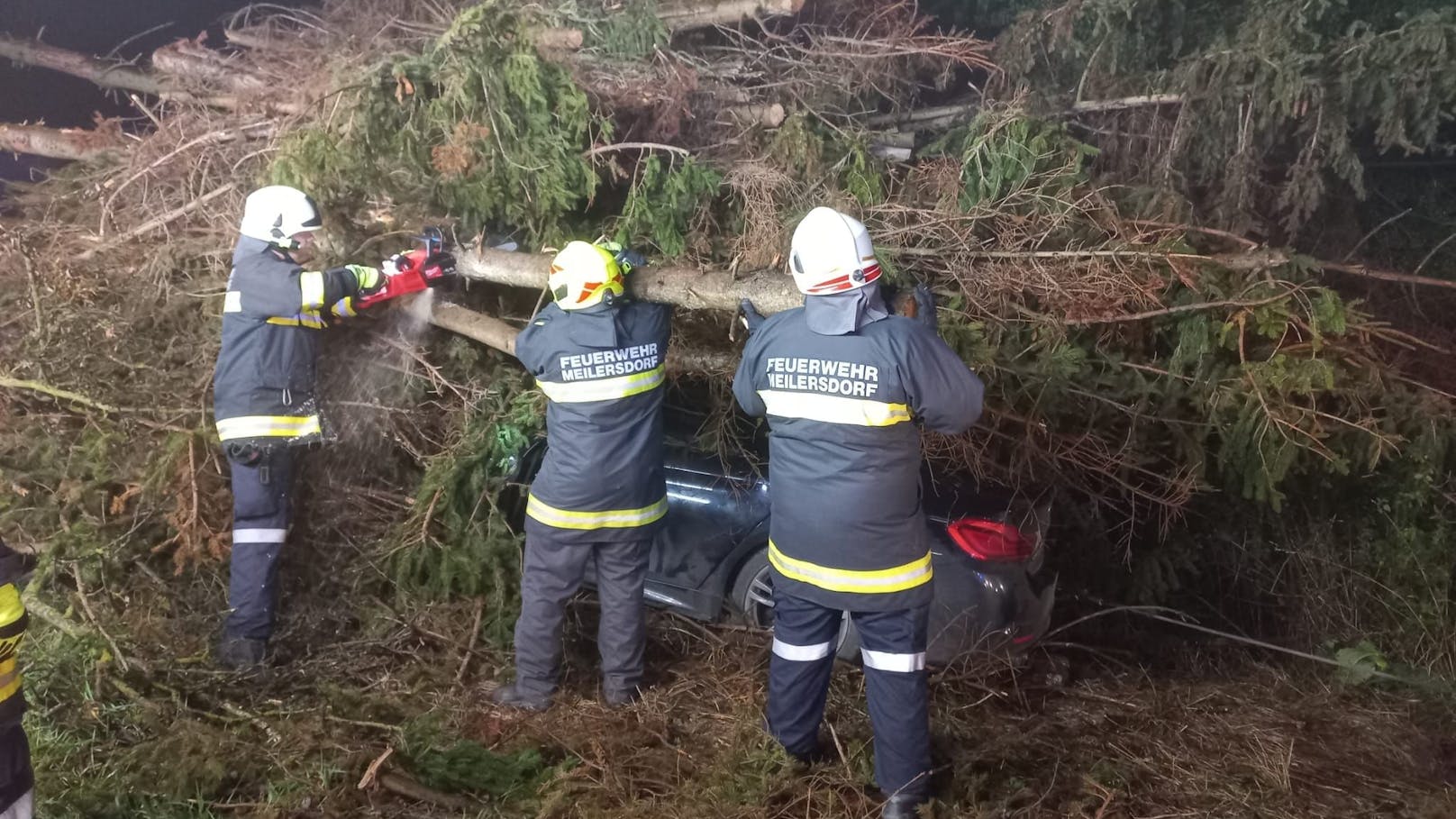 Die Feuerwehr im Einsatz