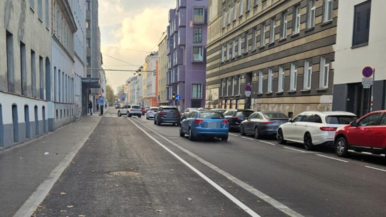 Neuer "Geister-Radweg" lässt Wiener rätseln