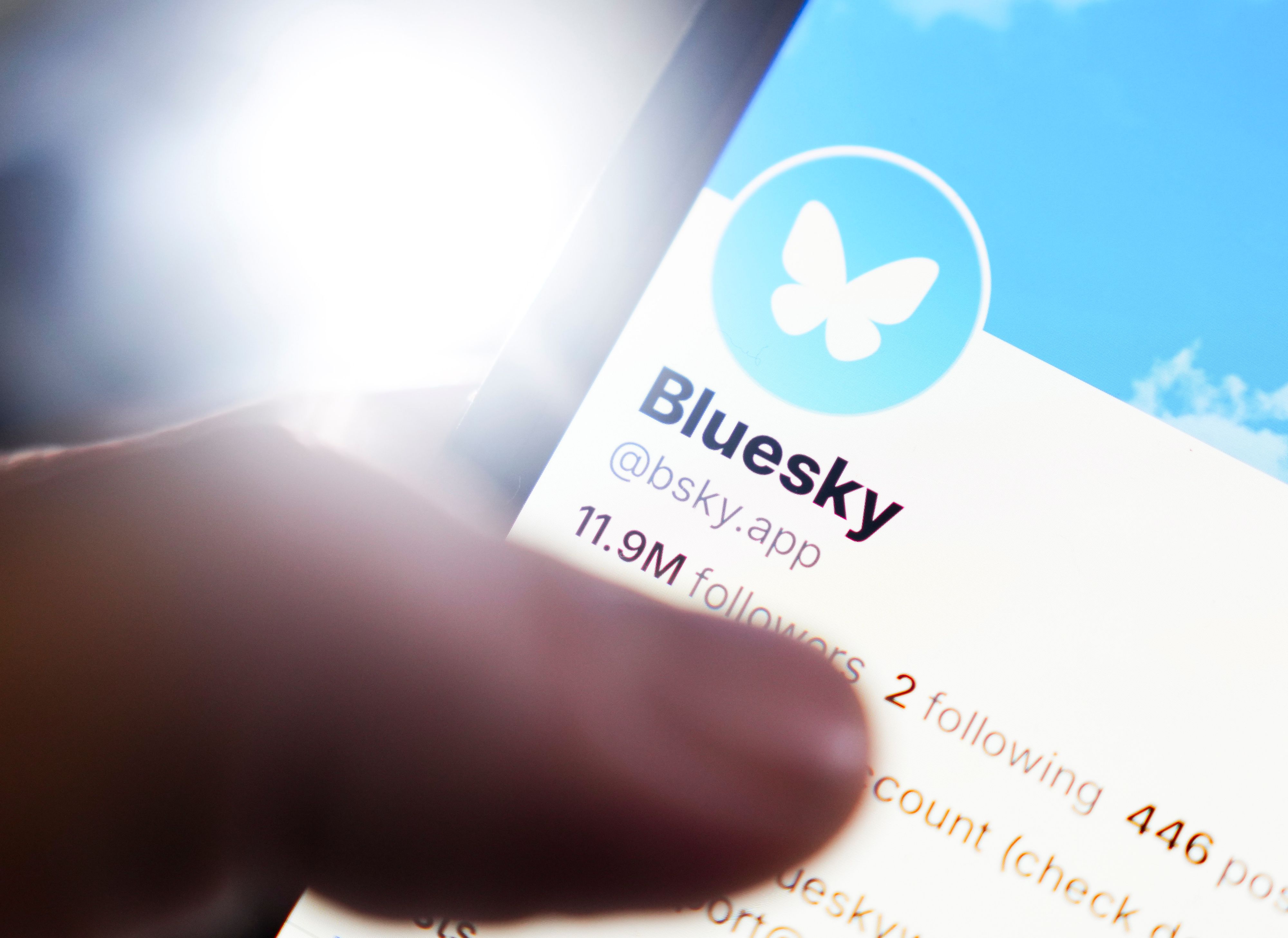 Die X-Alternative Bluesky erhält regen Zulauf.