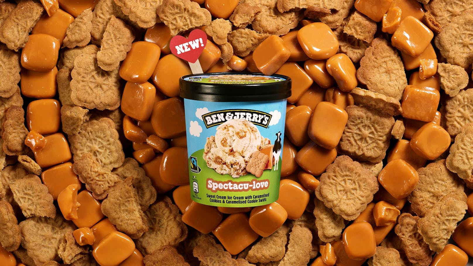 Zimtig-keksige Eisliebe: Ben &amp; Jerry’s "Spectacu-Love" Ice Cream