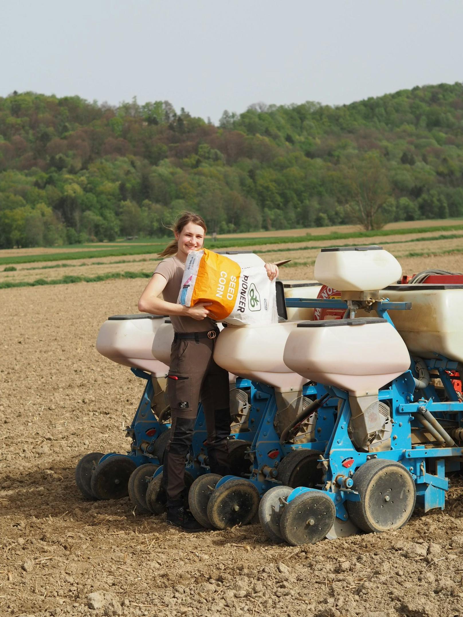 Sie möchte vor allem Wissen aus der Landwirtschaft verständlich vermitteln.