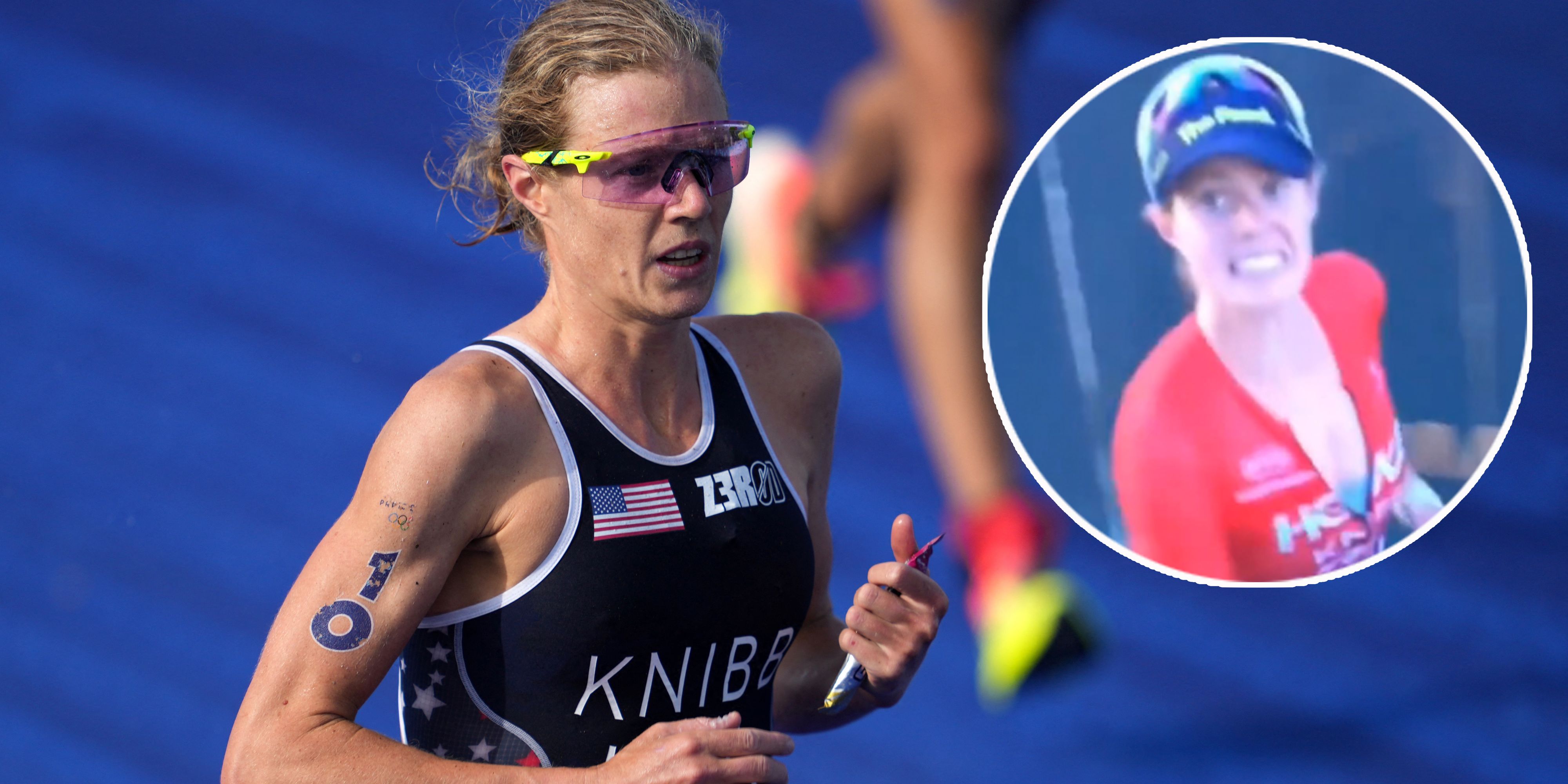 Taylor Knibb passierte im Dubai-Rennen ein Malheur.