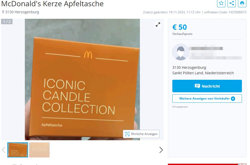 Für die Kerzen werden schon jetzt komplett überteuerte Preise verlangt.