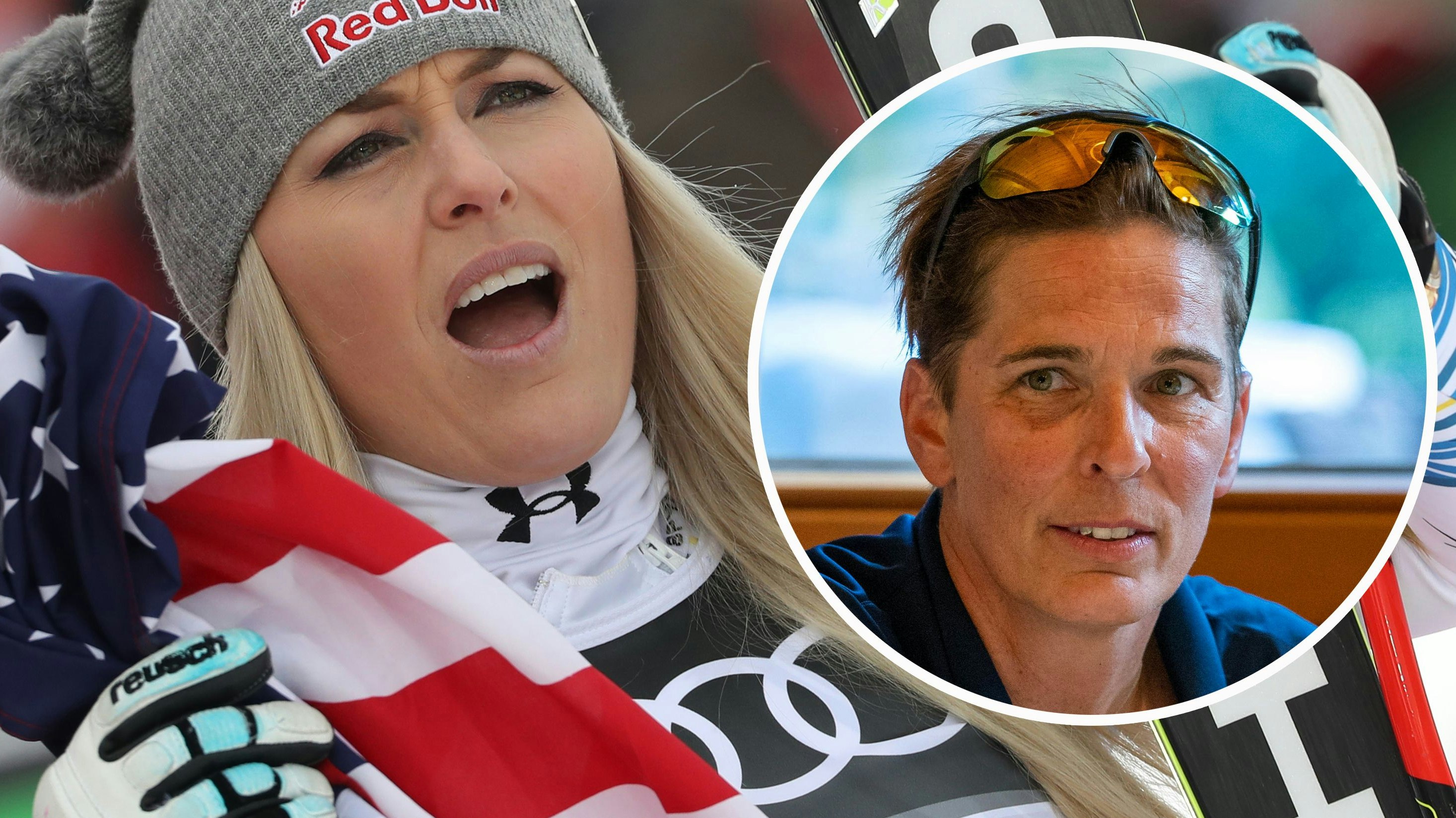 Michaela Dorfmeister (r.) übt schwere Kritik an Lindsey Vonn.