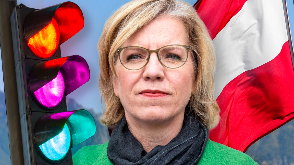 Noch-Klimaschutzministerin Leonore Gewessler (Grüne) mahnt von der Austro-Ampel eine Priorisierung von Klimaschutz ein.