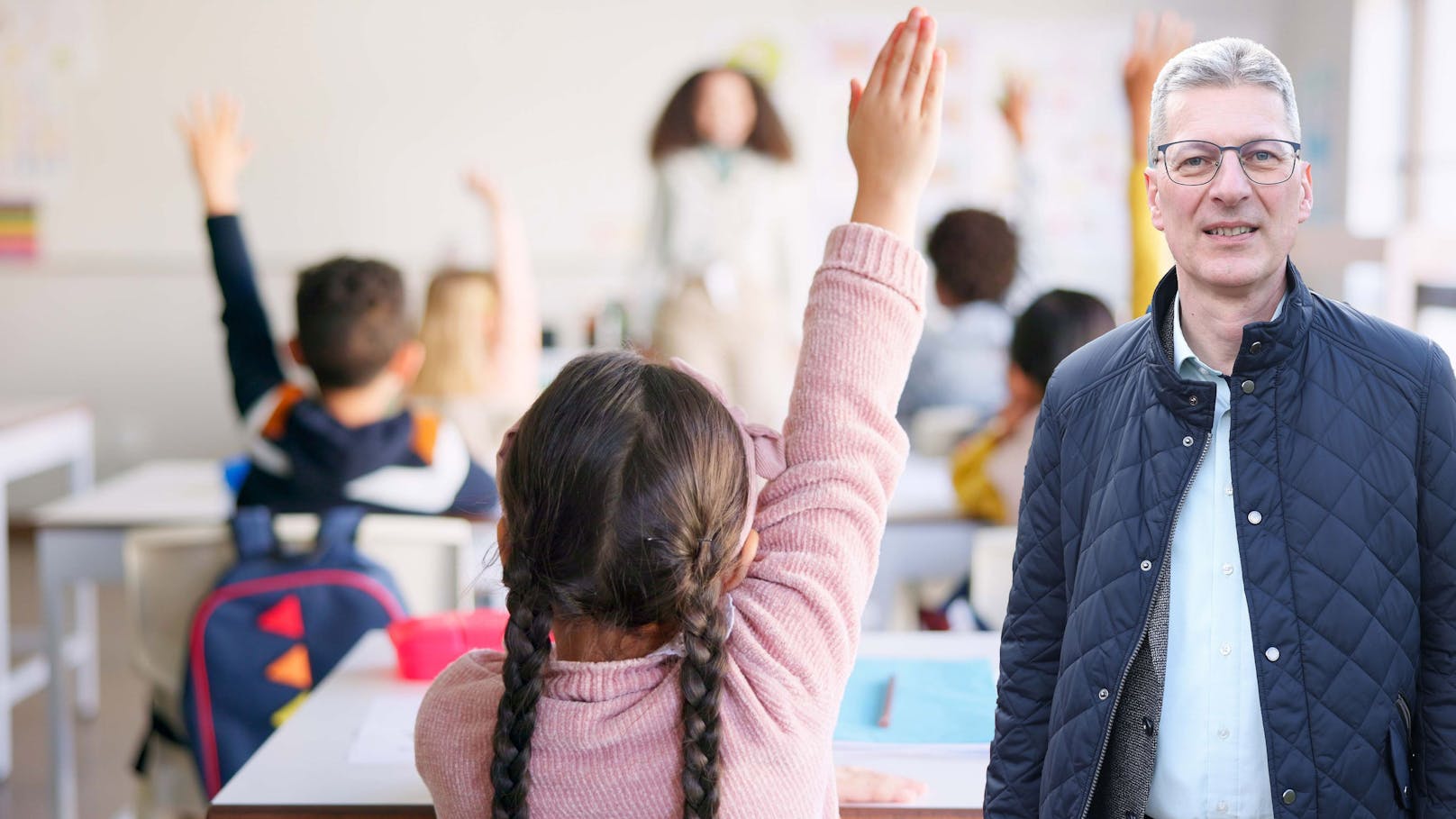 Lehrer klagen: "50 % der Schüler sprechen kein Deutsch"